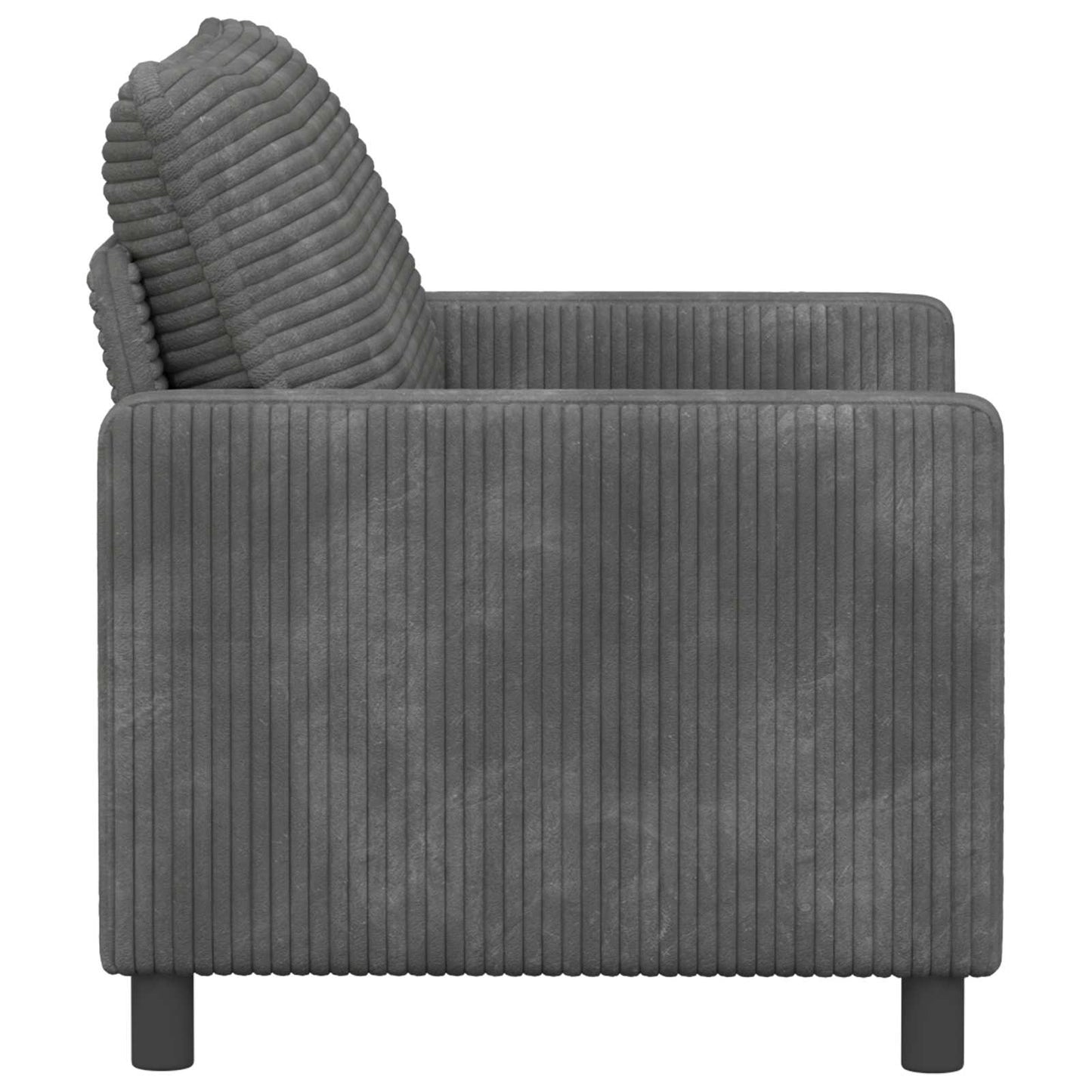Bank Lichtgrijs 126 x 81 x 87,5 cm Polyester is nu te koop bij PeponiXL, paradijselijk wonen!