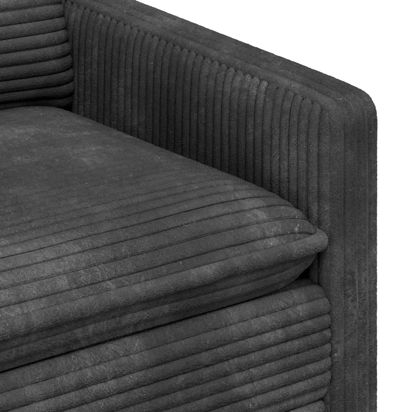 Bank Donkergrijs 126 x 81 x 87,5 cm Polyester is nu te koop bij PeponiXL, paradijselijk wonen!