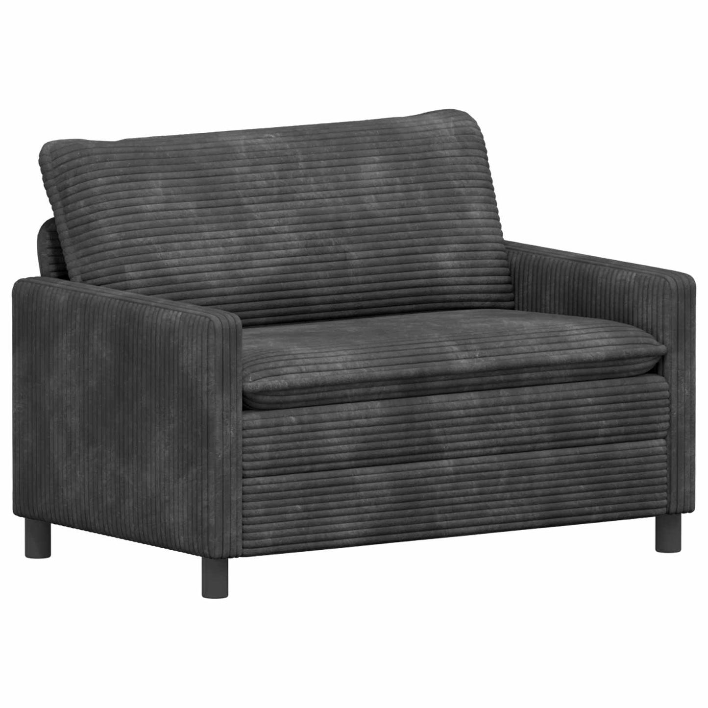 Bank Donkergrijs 126 x 81 x 87,5 cm Polyester is nu te koop bij PeponiXL, paradijselijk wonen!