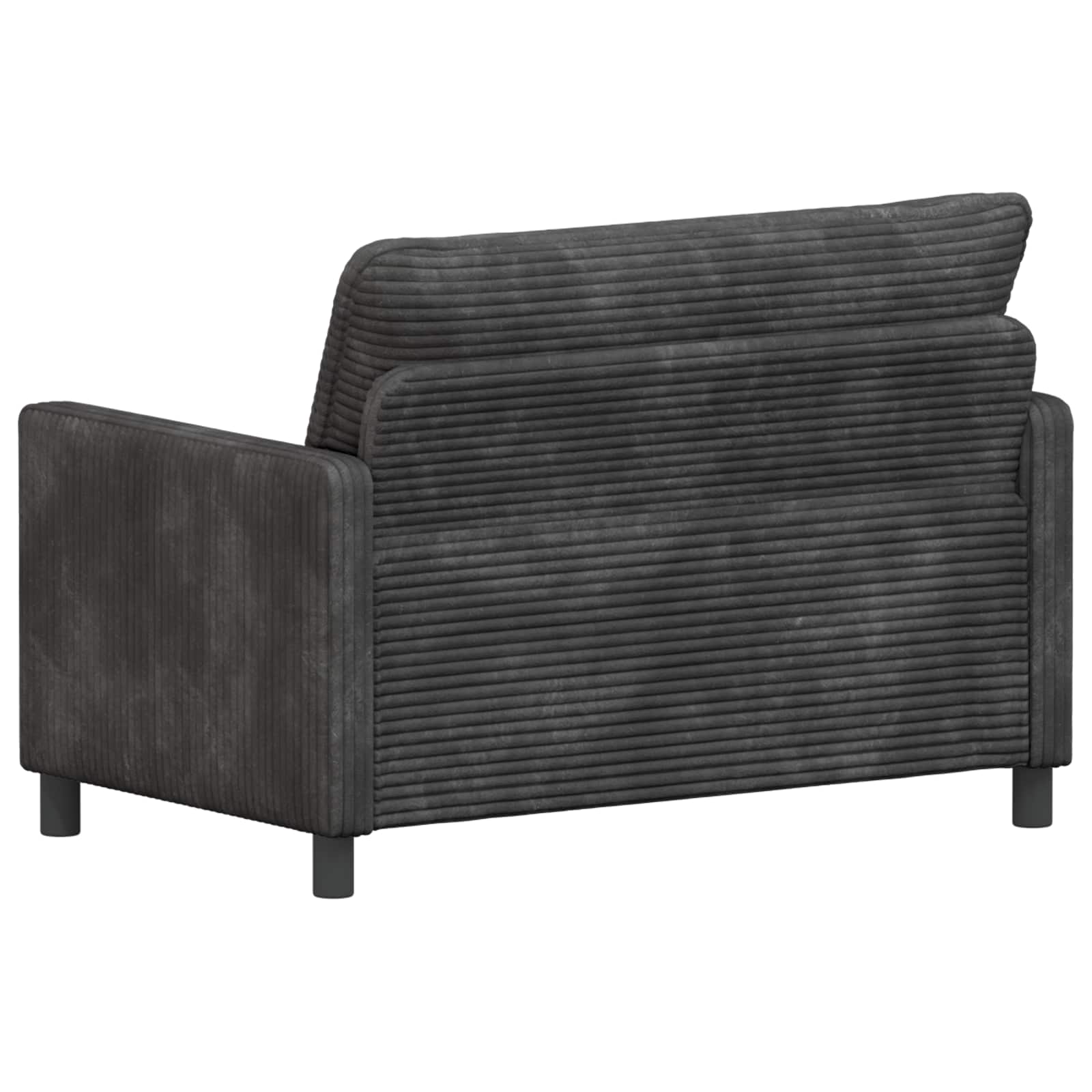 Bank Donkergrijs 126 x 81 x 87,5 cm Polyester is nu te koop bij PeponiXL, paradijselijk wonen!