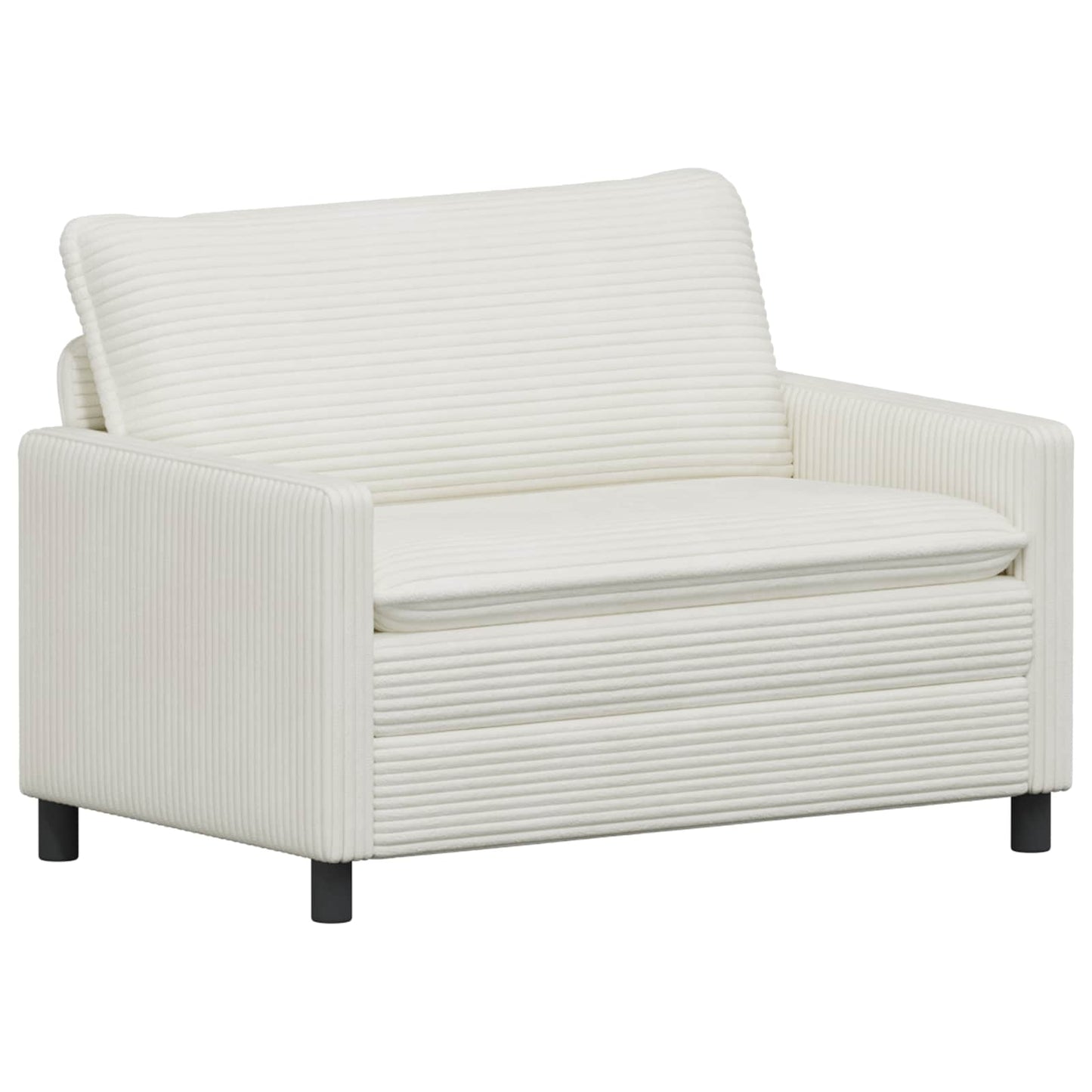 Bank Crèmekleurig 126 x 81 x 87,5 cm Polyester is nu te koop bij PeponiXL, paradijselijk wonen!