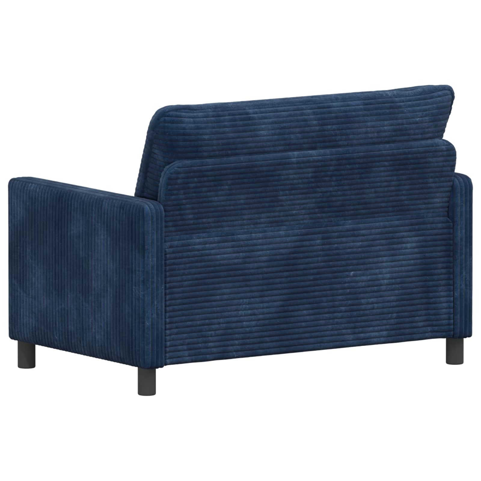 Bank Marineblauw 126 x 81 x 87,5 cm Polyester is nu te koop bij PeponiXL, paradijselijk wonen!