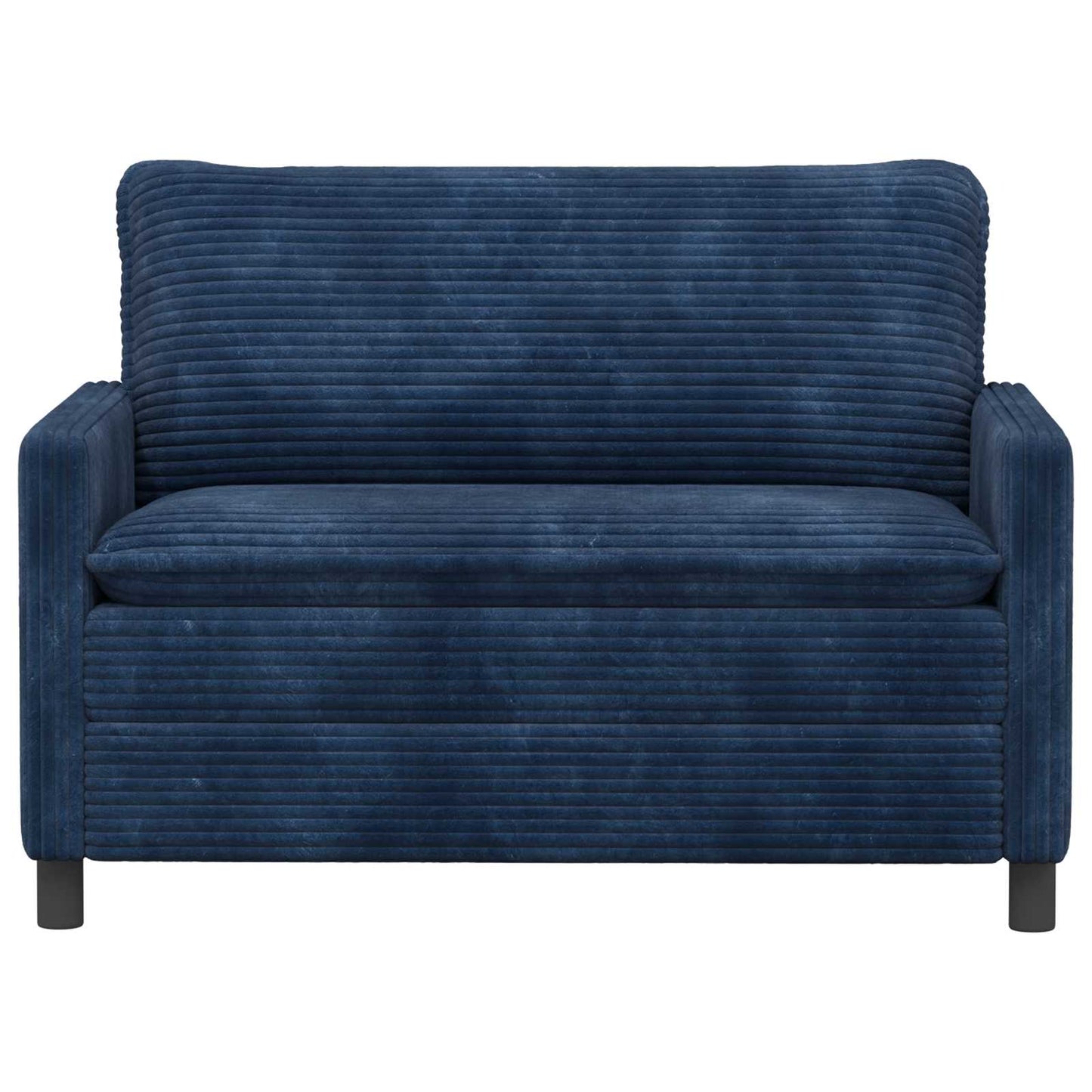 Bank Marineblauw 126 x 81 x 87,5 cm Polyester is nu te koop bij PeponiXL, paradijselijk wonen!