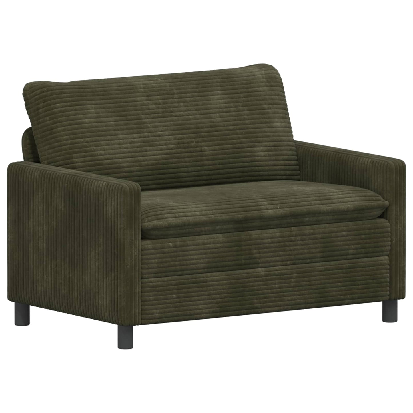 Bank Groen 126 x 81 x 87,5 cm Polyester is nu te koop bij PeponiXL, paradijselijk wonen!