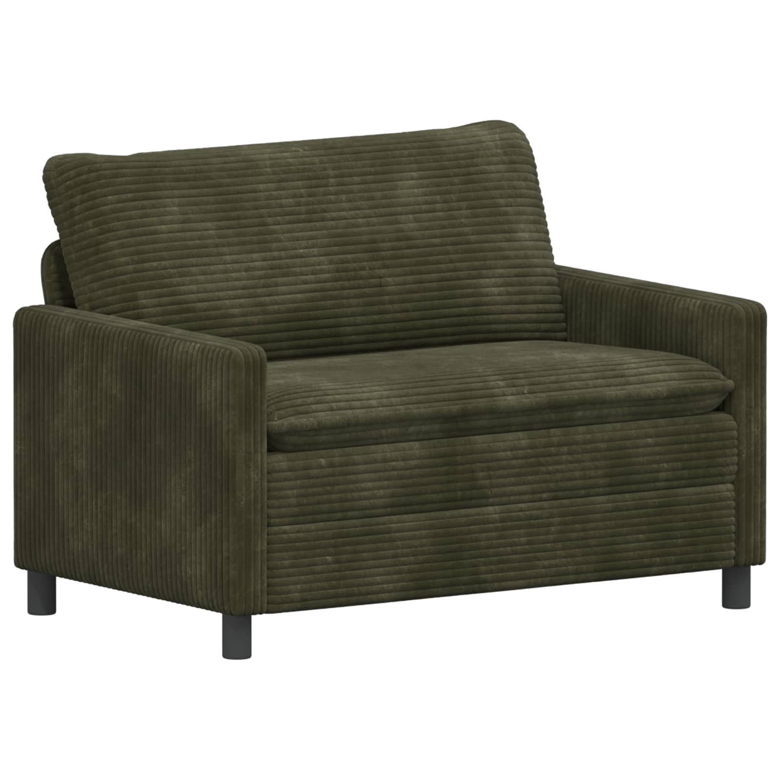 Bank Groen 126 x 81 x 87,5 cm Polyester is nu te koop bij PeponiXL, paradijselijk wonen!