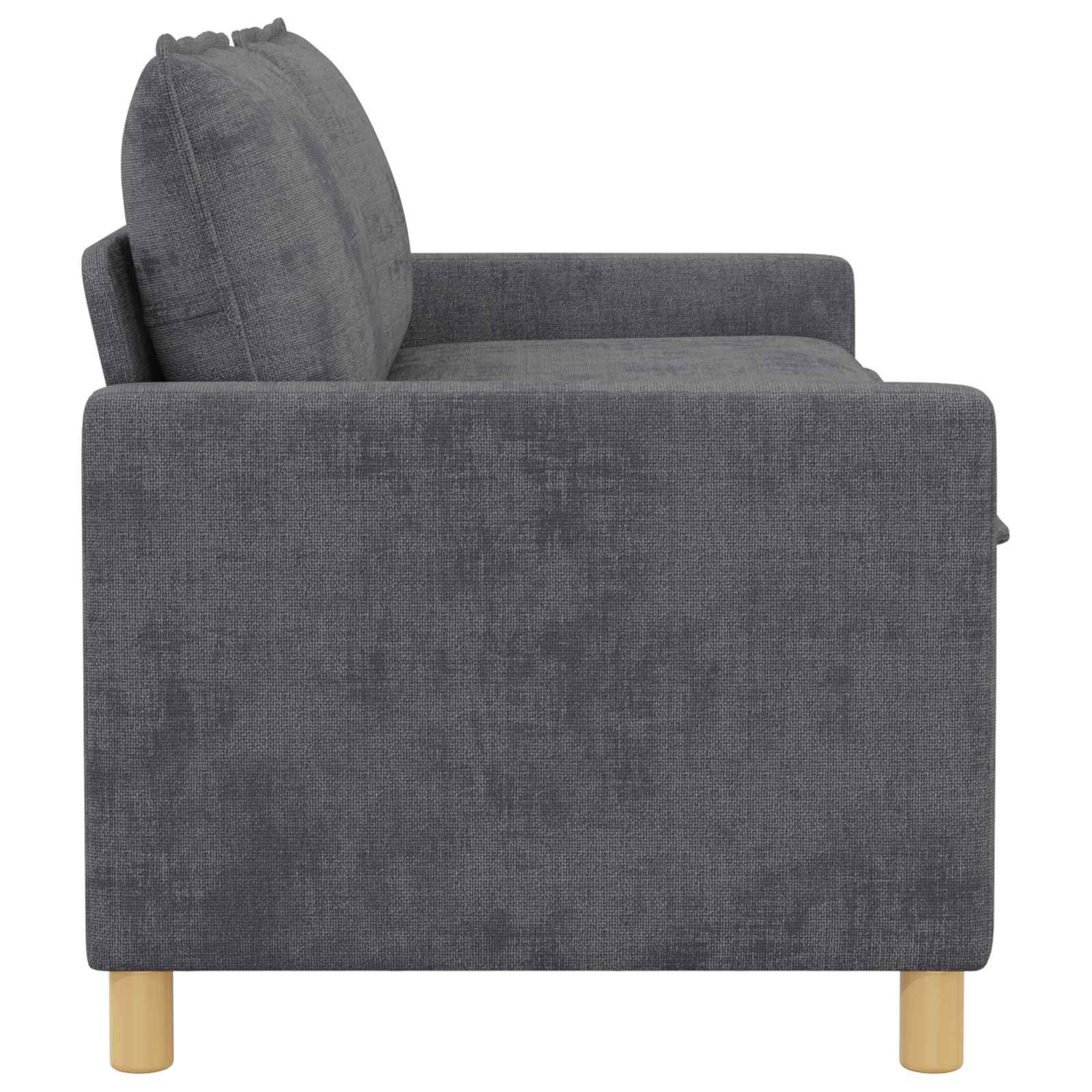 Bank Donkergrijs 156 x 81 x 87,5 cm Polyester is nu te koop bij PeponiXL, paradijselijk wonen!