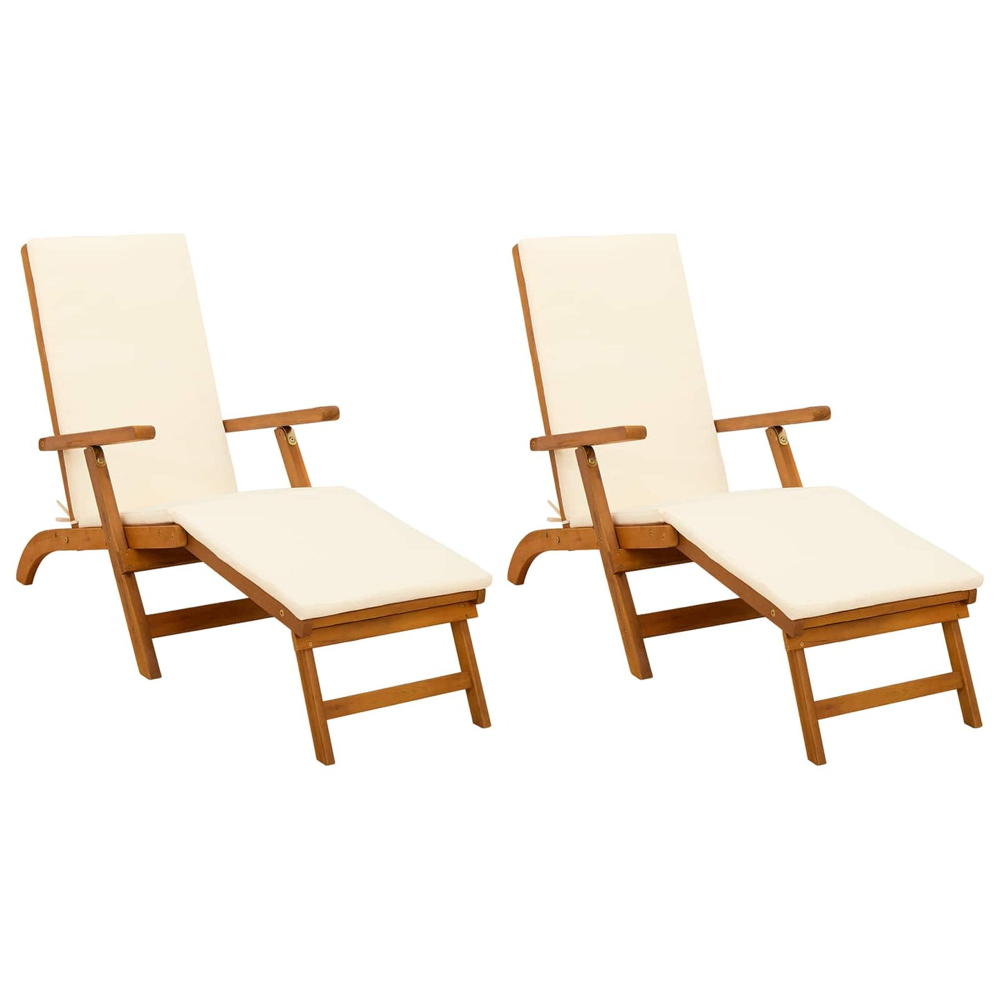 Ligstoelkentingen en opvouwbare zonnebader 2 pcs is nu te koop bij PeponiXL, paradijselijk wonen!