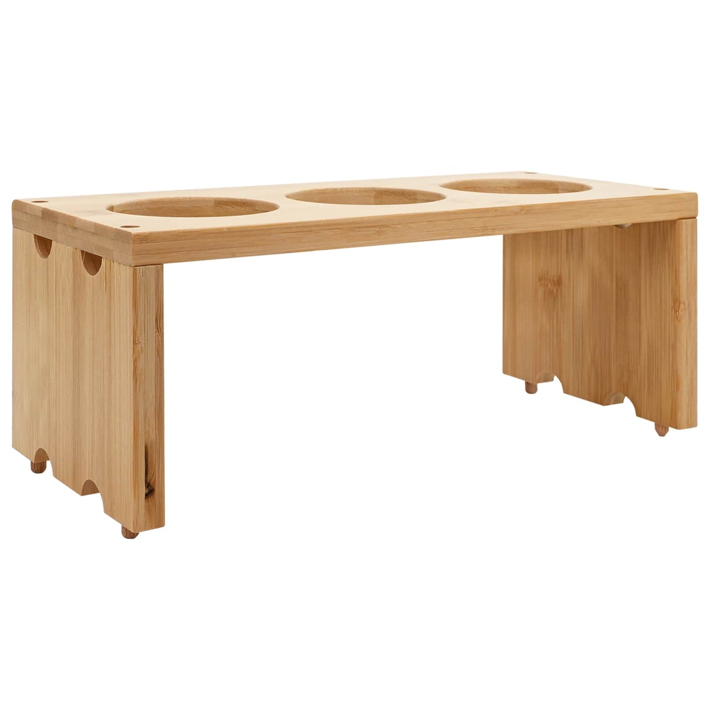 Keukentrolley met Wielen Licht Bruin 65 x 40,5 x 76,5 cm Bamboe is nu te koop bij PeponiXL, paradijselijk wonen!