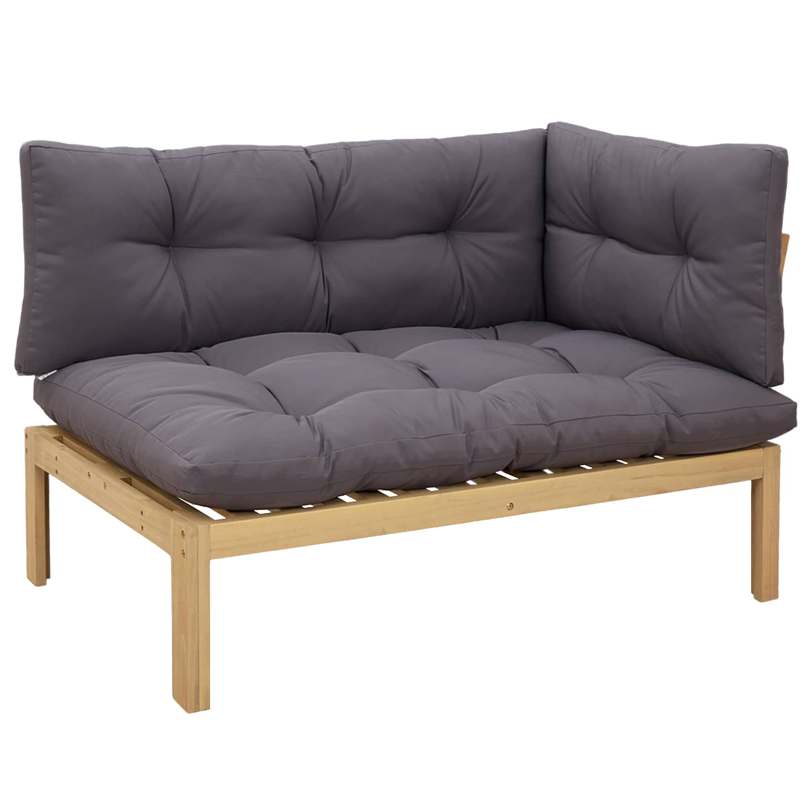 2 Stuk Acaciahout Licht Bruin is nu te koop bij PeponiXL, paradijselijk wonen!