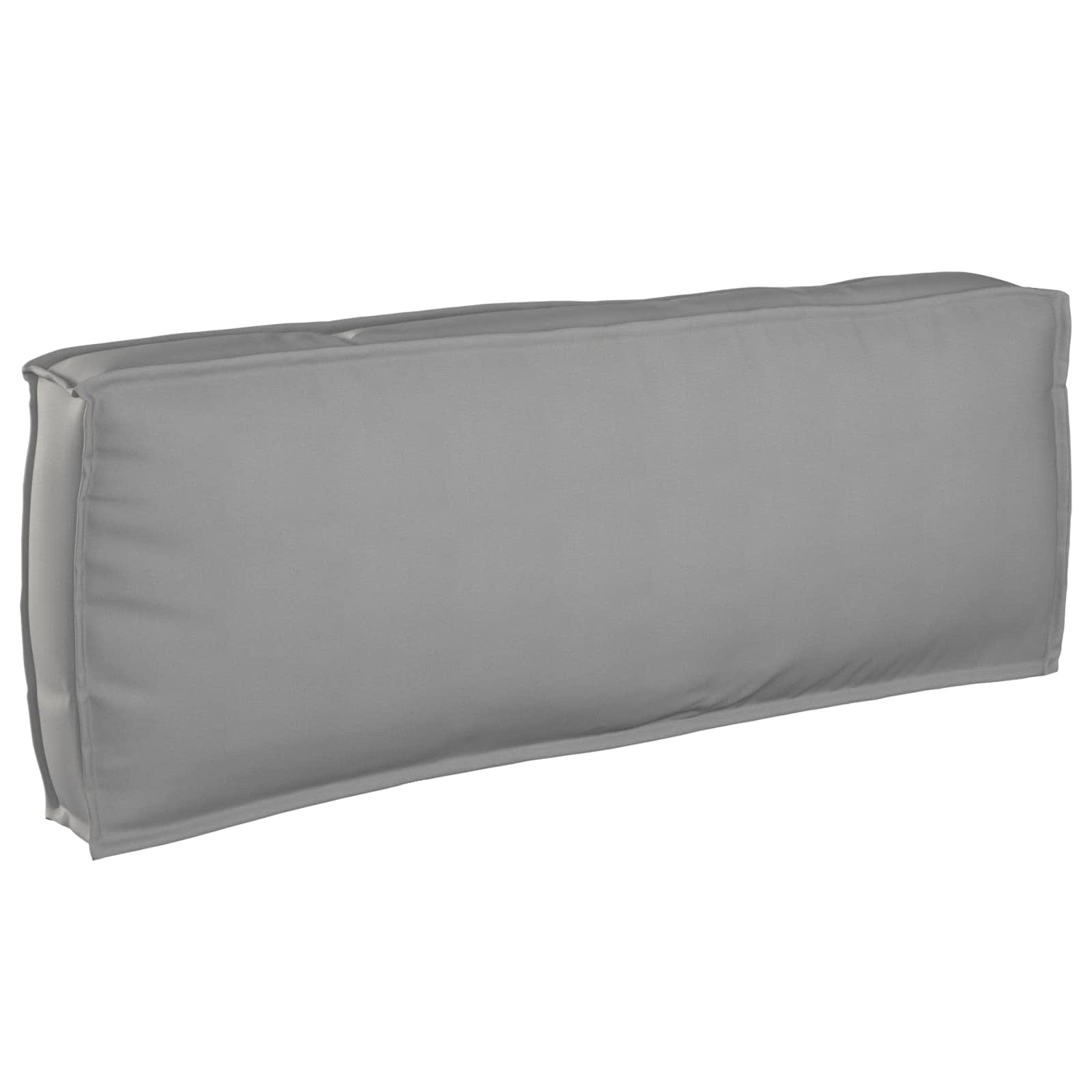 Bankstel met kussen Grijs 133 x 92 x 69 cm Massief Acaciahout is nu te koop bij PeponiXL, paradijselijk wonen!