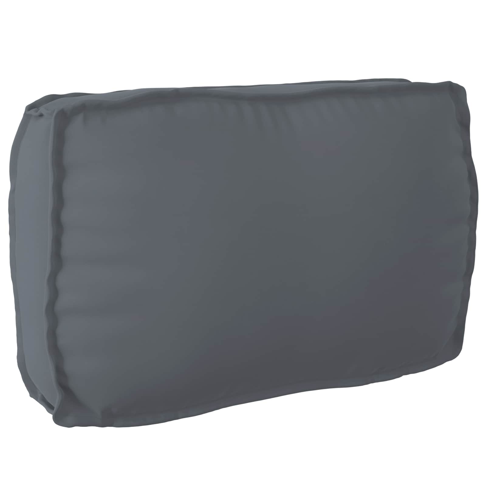 Bankstel Effen Antraciet 133 x 92 x 69 cm Massief Acaciahout is nu te koop bij PeponiXL, paradijselijk wonen!
