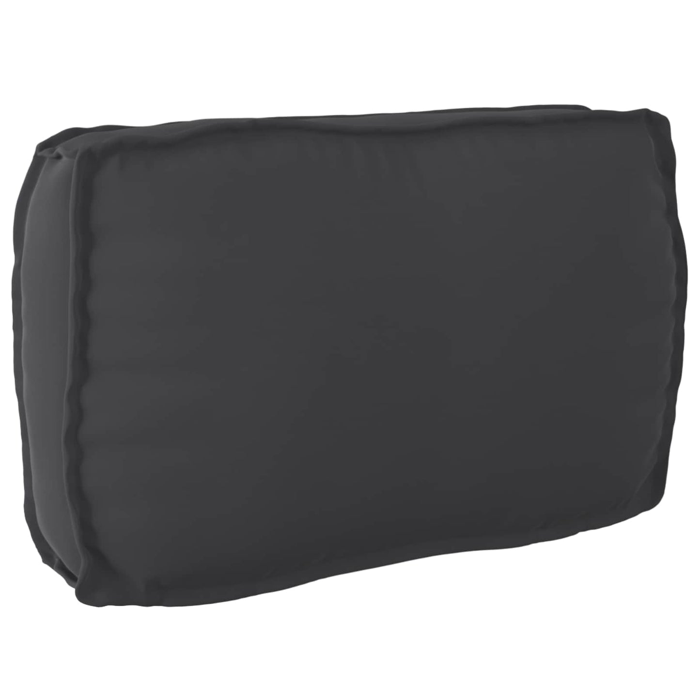 Bankstel met kussen Effen 2 pcs Zwart Massief Acaciahout is nu te koop bij PeponiXL, paradijselijk wonen!