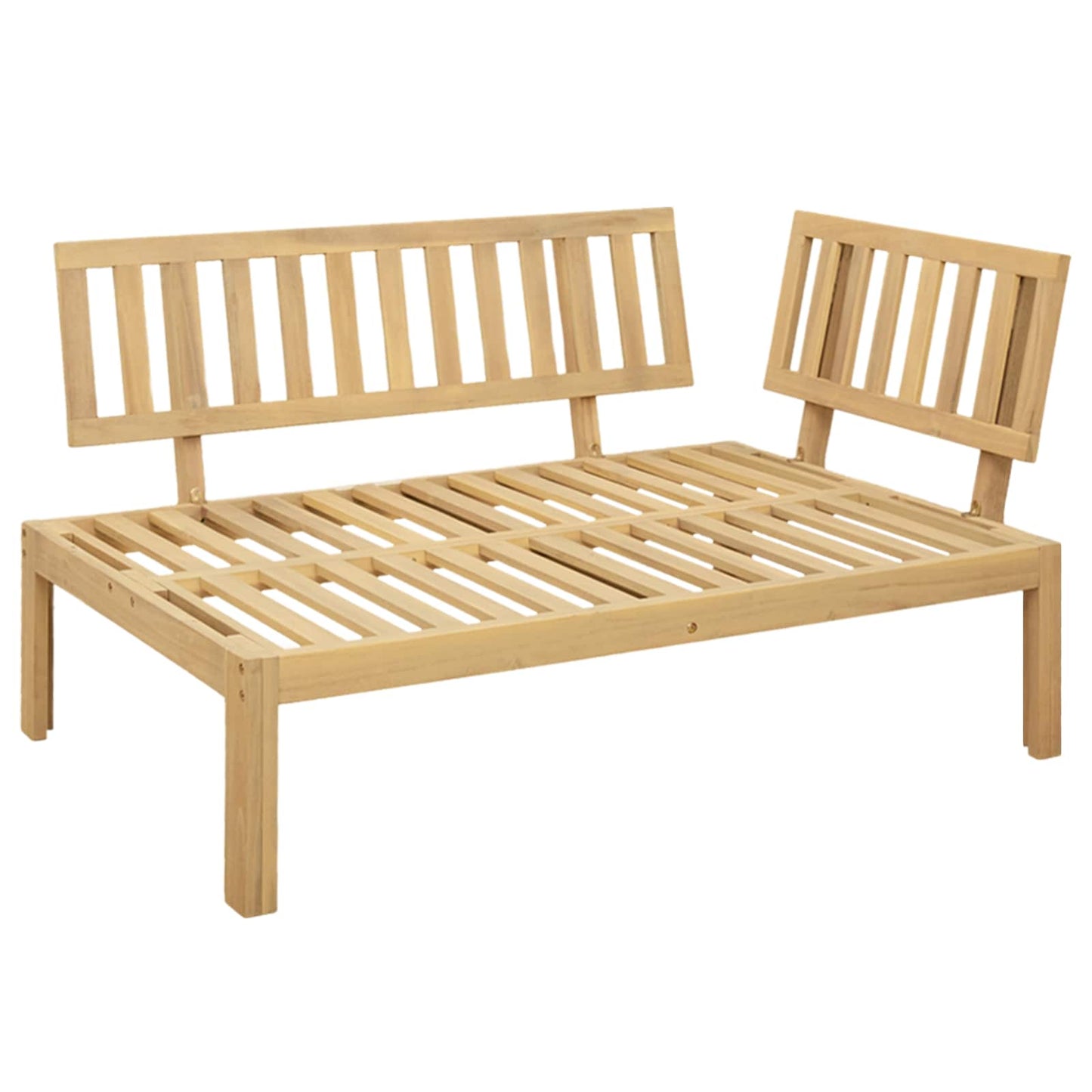 5 Stuk Garden Pallet Sofa Units Massief Acaciahout Licht Bruin is nu te koop bij PeponiXL, paradijselijk wonen!