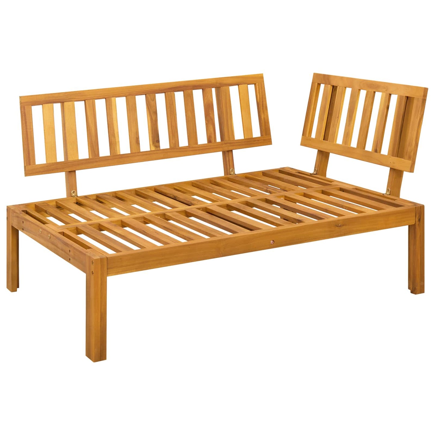 5 Stuk Garden Pallet Sofa Units Massief Acaciahout Naturel