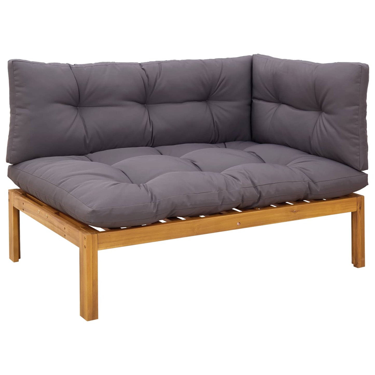 6 Stuk Garden Pallet Sofa Units Massief Acaciahout Naturel
