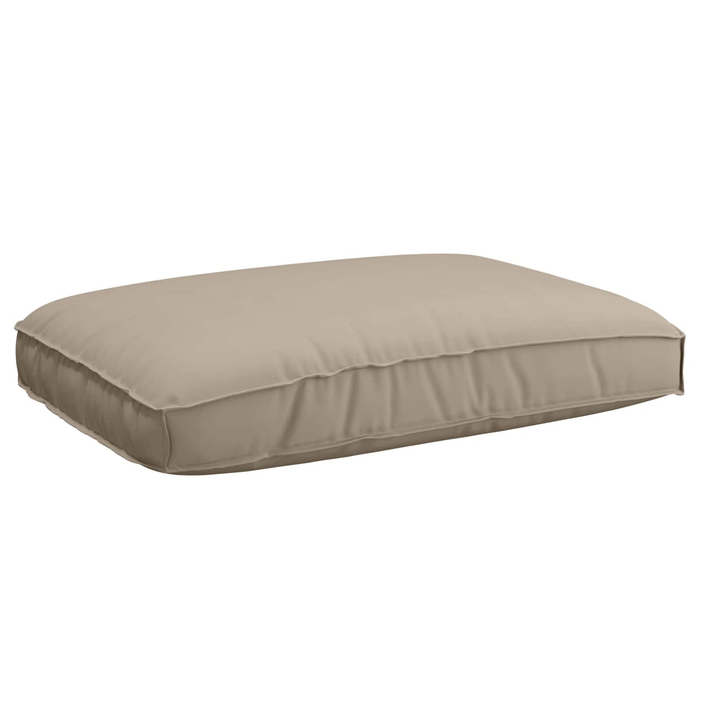 Bankstel met kussen Effen 4 pcs Taupe Massief Acaciahout is nu te koop bij PeponiXL, paradijselijk wonen!