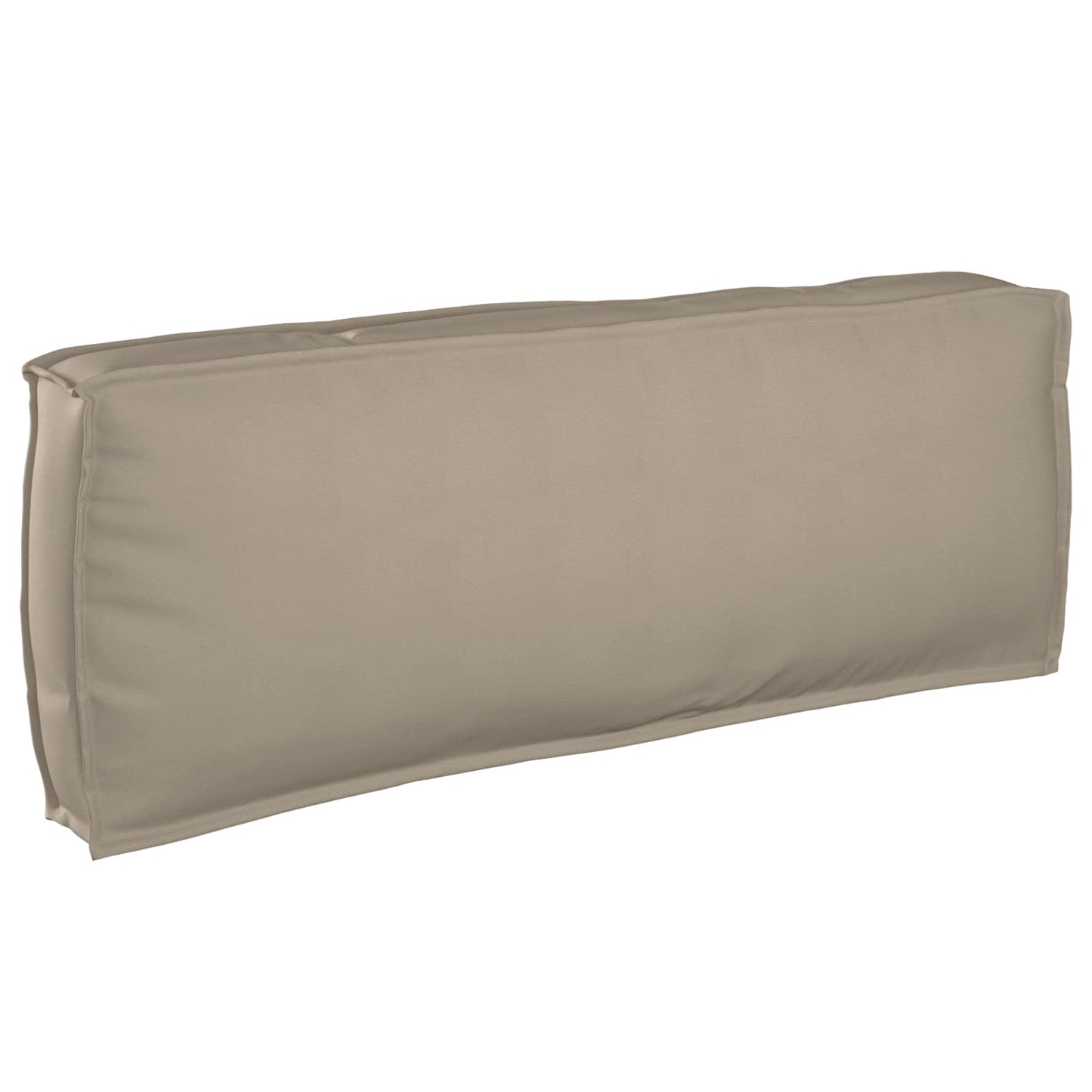 Bankstel met kussen Effen 5 pcs Taupe Massief Acaciahout