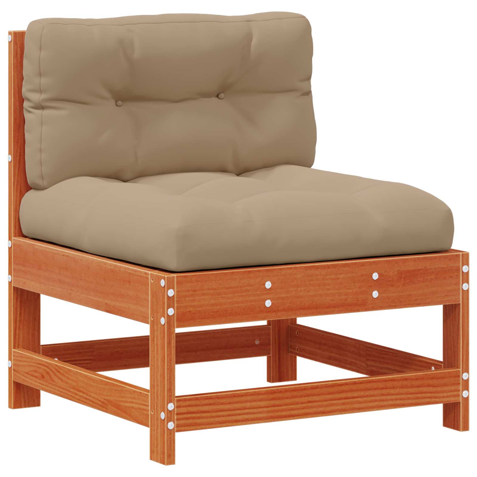 Tuin loungeset 8 pcs Wasbruin Massief grenenhout is nu te koop bij PeponiXL, paradijselijk wonen!