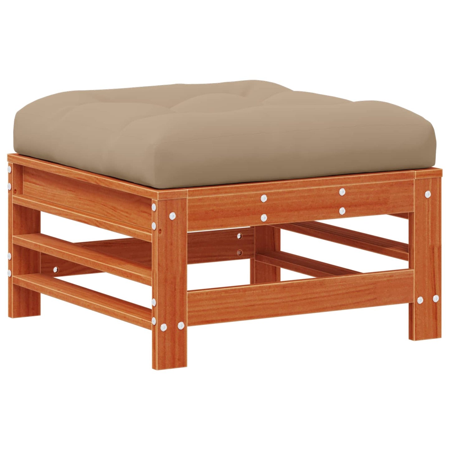 Tuin loungeset 3 pcs Wasbruin Massief grenenhout is nu te koop bij PeponiXL, paradijselijk wonen!