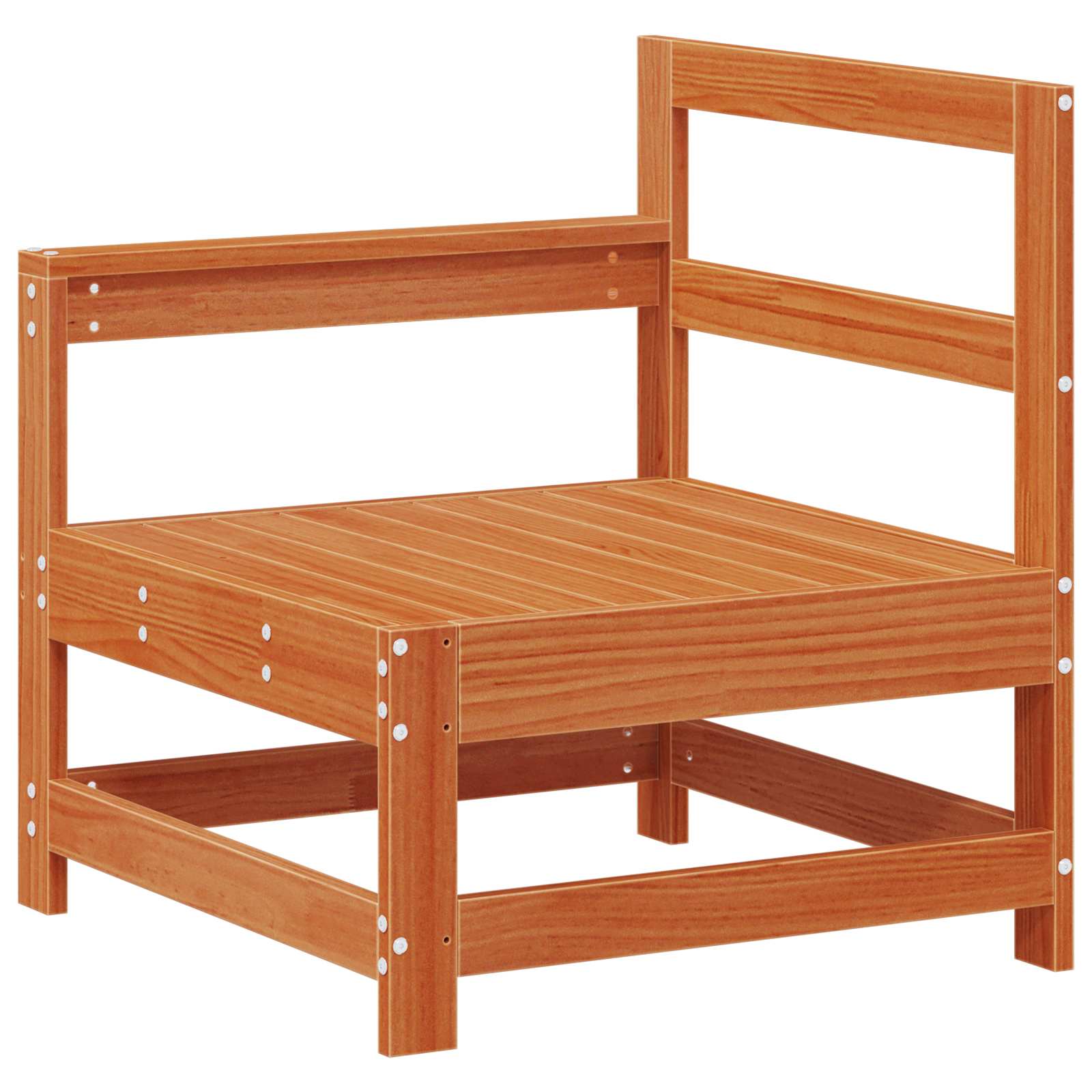 Tuin loungeset 8 pcs Wasbruin Massief grenenhout is nu te koop bij PeponiXL, paradijselijk wonen!