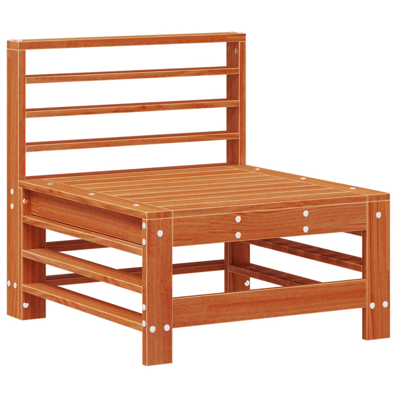 Tuin loungeset 5 pcs Wasbruin Massief grenenhout is nu te koop bij PeponiXL, paradijselijk wonen!