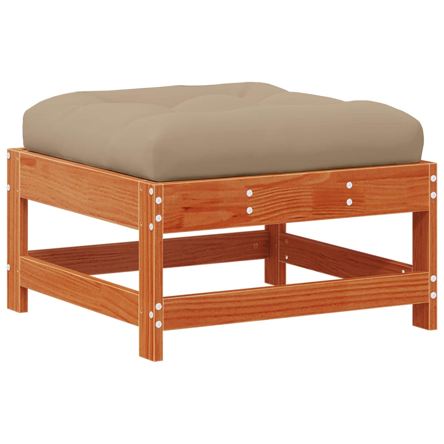 Tuin loungeset 4 pcs Wasbruin Massief grenenhout is nu te koop bij PeponiXL, paradijselijk wonen!