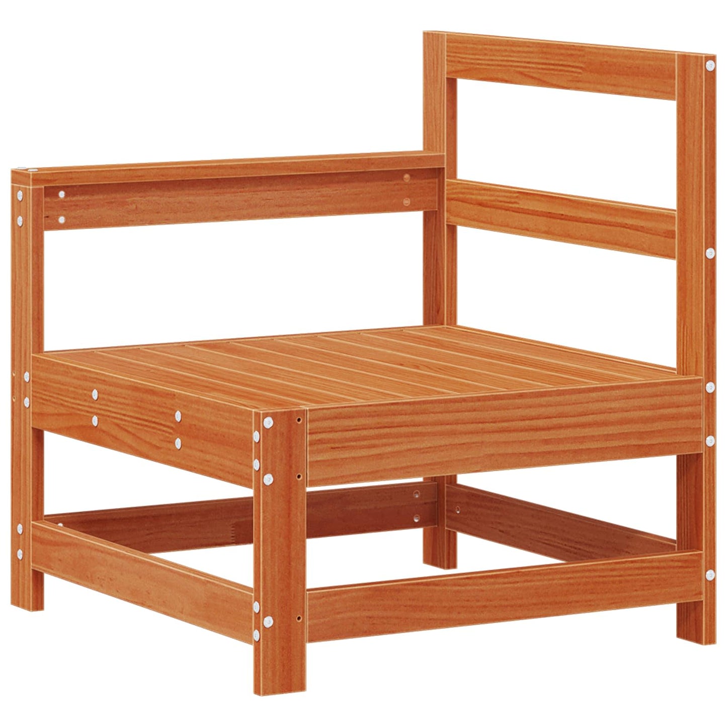 Tuin loungeset 8 pcs Wax Bruin Den Massief grenenhout is nu te koop bij PeponiXL, paradijselijk wonen!