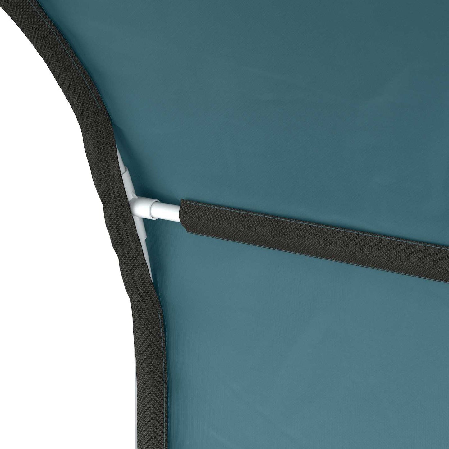 Bedtunnel 2 pcs Lichtblauw 211 x 52,5 x 2 cm Polyester is nu te koop bij PeponiXL, paradijselijk wonen!