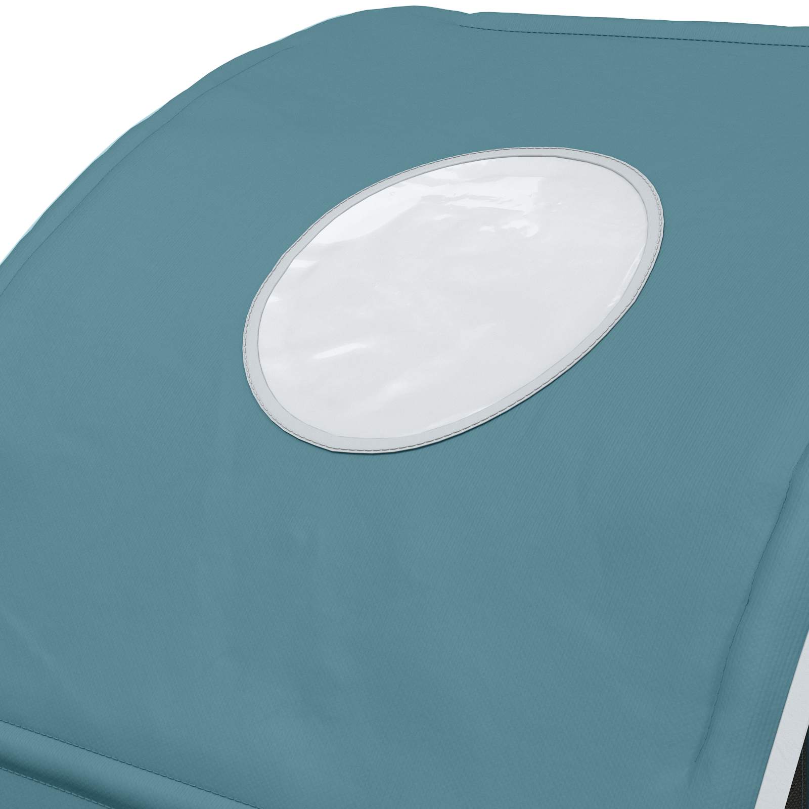 Bedtunnel 2 pcs Lichtblauw 211 x 52,5 x 2 cm Polyester is nu te koop bij PeponiXL, paradijselijk wonen!
