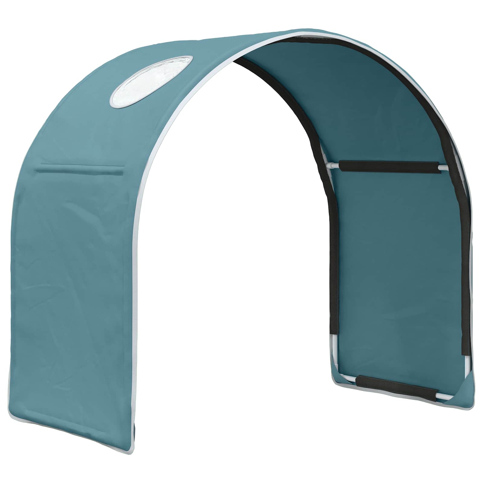 Bedtunnel 2 pcs Lichtblauw 211 x 52,5 x 2 cm Polyester is nu te koop bij PeponiXL, paradijselijk wonen!
