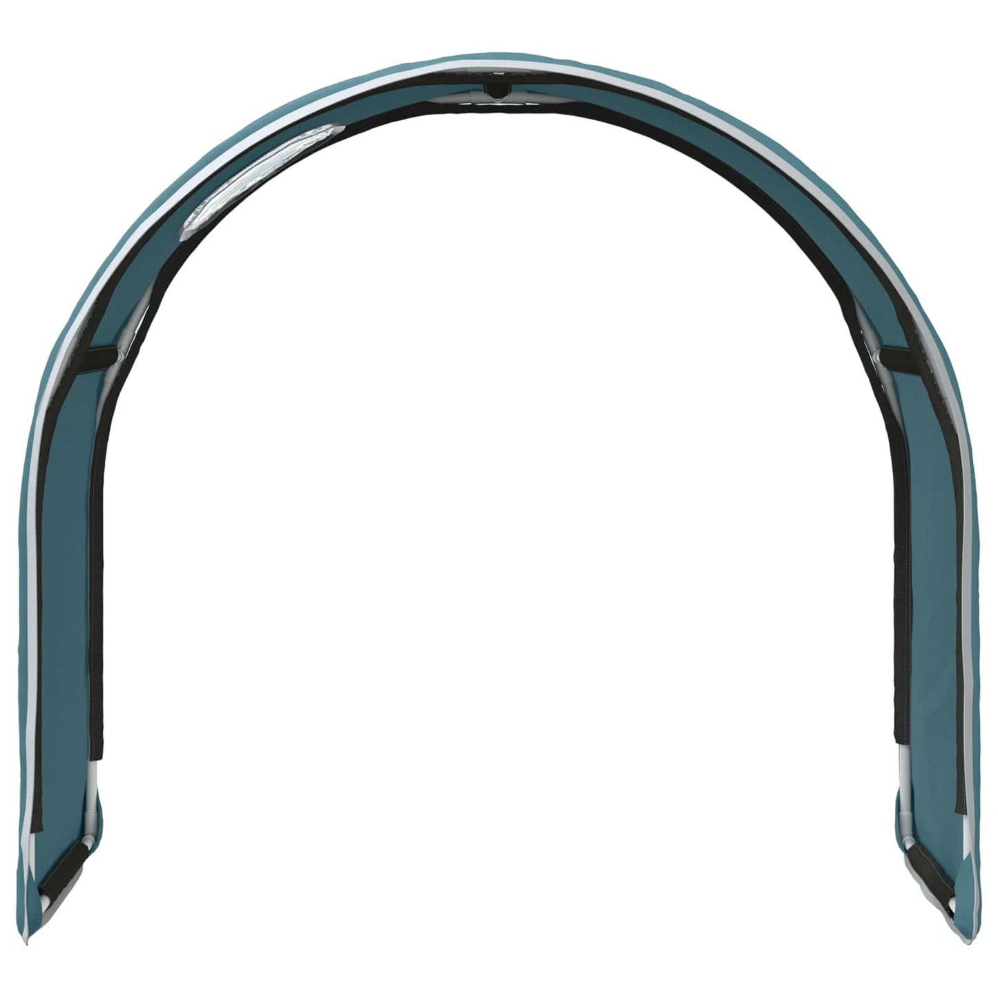 Bedtunnel 2 pcs Lichtblauw 211 x 52,5 x 2 cm Polyester is nu te koop bij PeponiXL, paradijselijk wonen!