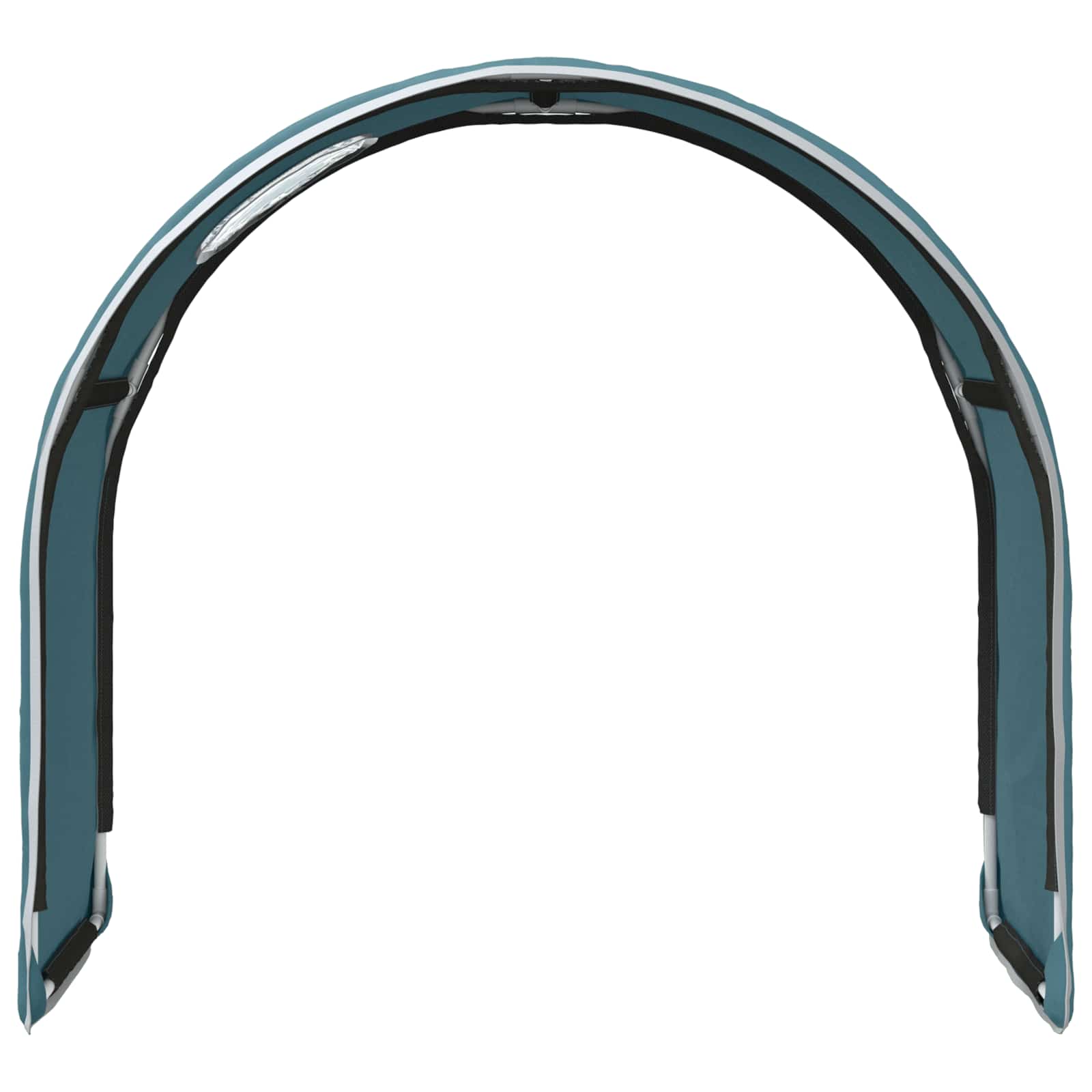 Bedtunnel 2 pcs Lichtblauw 211 x 52,5 x 2 cm Polyester is nu te koop bij PeponiXL, paradijselijk wonen!