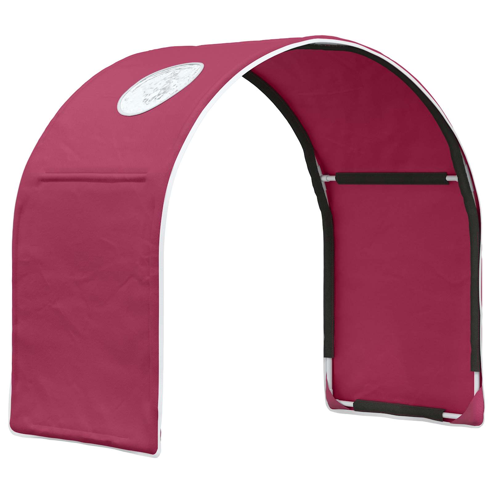 Bedtunnel 2 pcs Rood 211 x 52,5 x 2 cm Polyester is nu te koop bij PeponiXL, paradijselijk wonen!