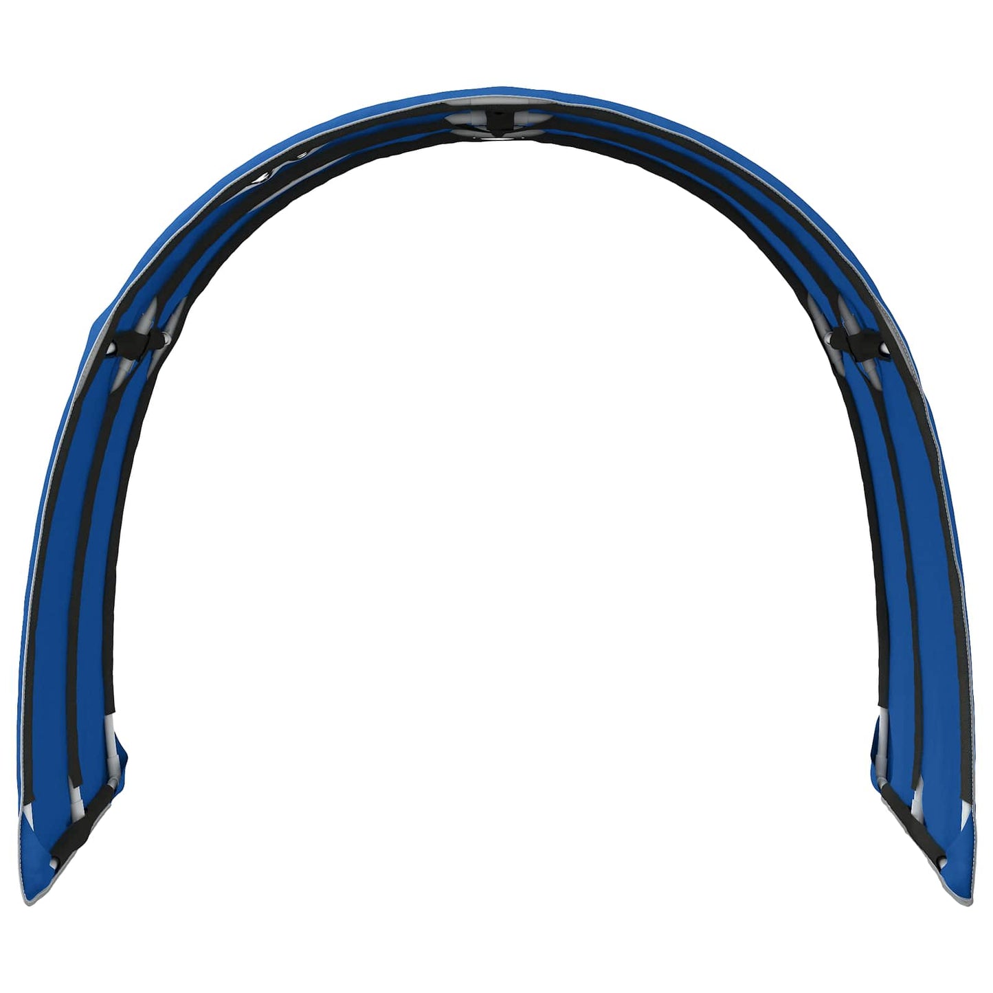 Bedtunnel 2 pcs Blauw 211 x 67.5 x 2 cm Polyester is nu te koop bij PeponiXL, paradijselijk wonen!