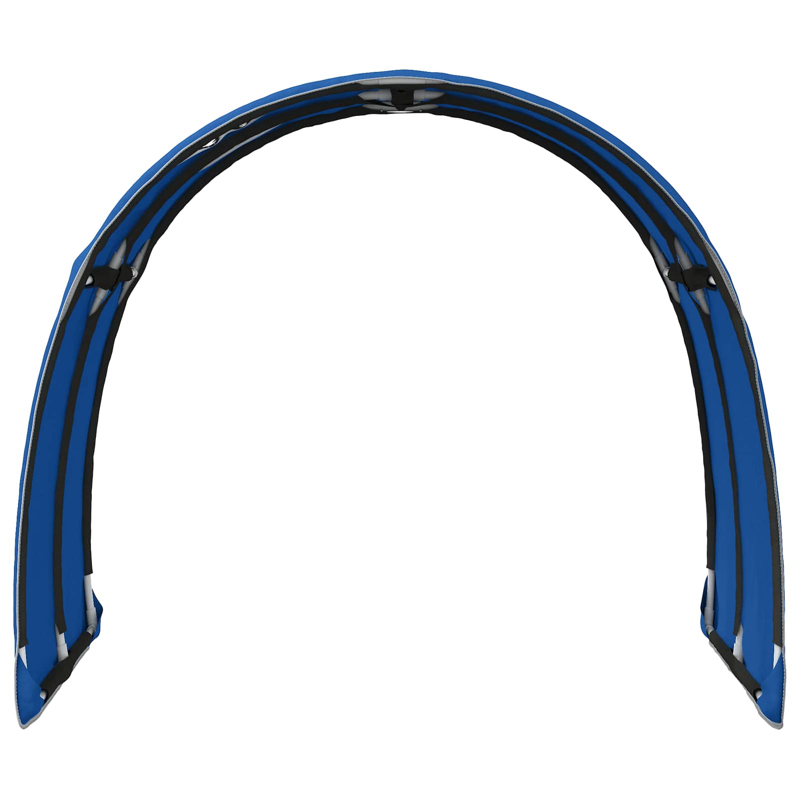 Bedtunnel 2 pcs Blauw 211 x 67.5 x 2 cm Polyester is nu te koop bij PeponiXL, paradijselijk wonen!