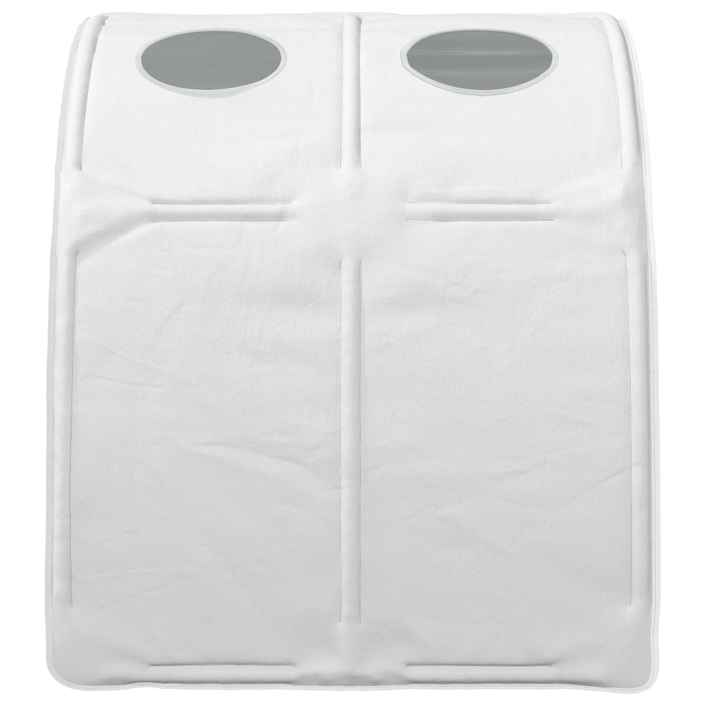 Bedtunnel 2 pcs Wit 211 x 67.5 x 2 cm Polyester is nu te koop bij PeponiXL, paradijselijk wonen!