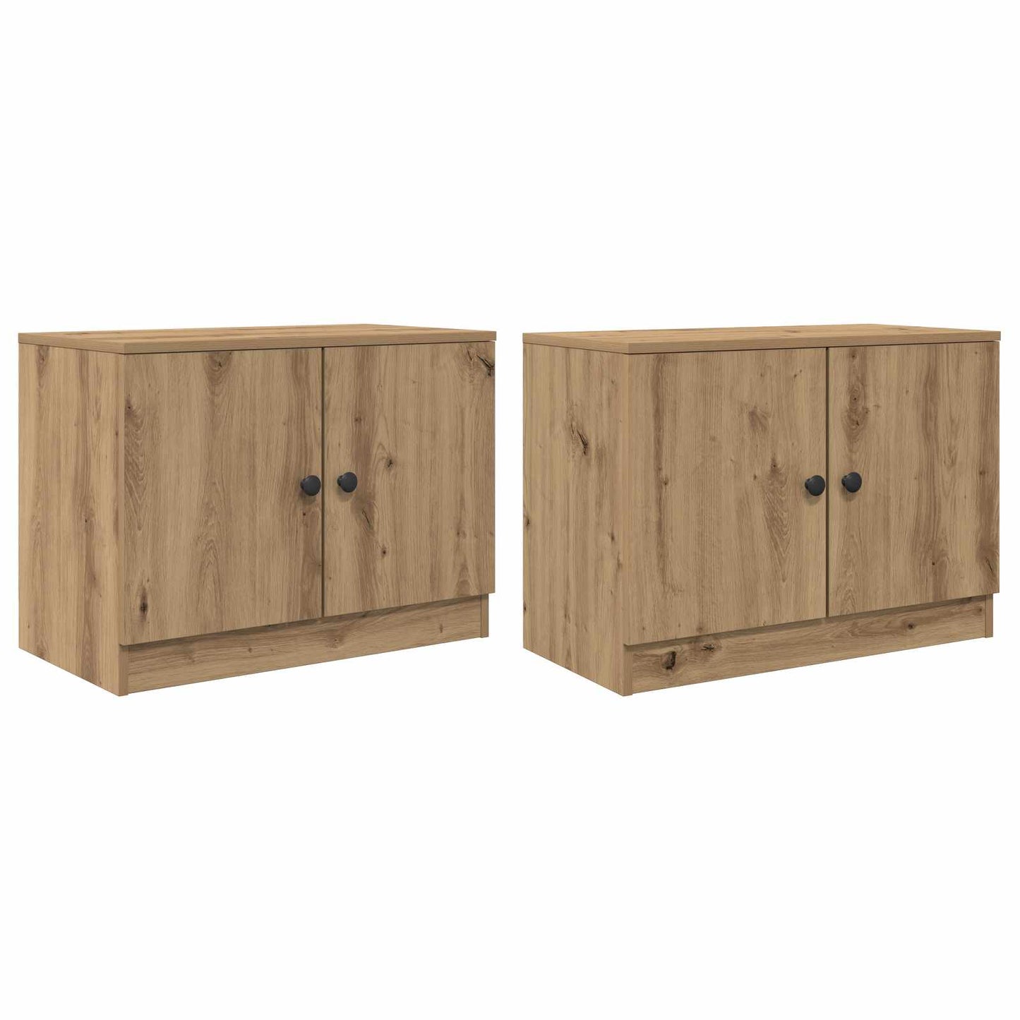 Opbergkast voor Loftbed 2 st Artisanaal eiken 66 x 35 x 48 cm is nu te koop bij PeponiXL, paradijselijk wonen!