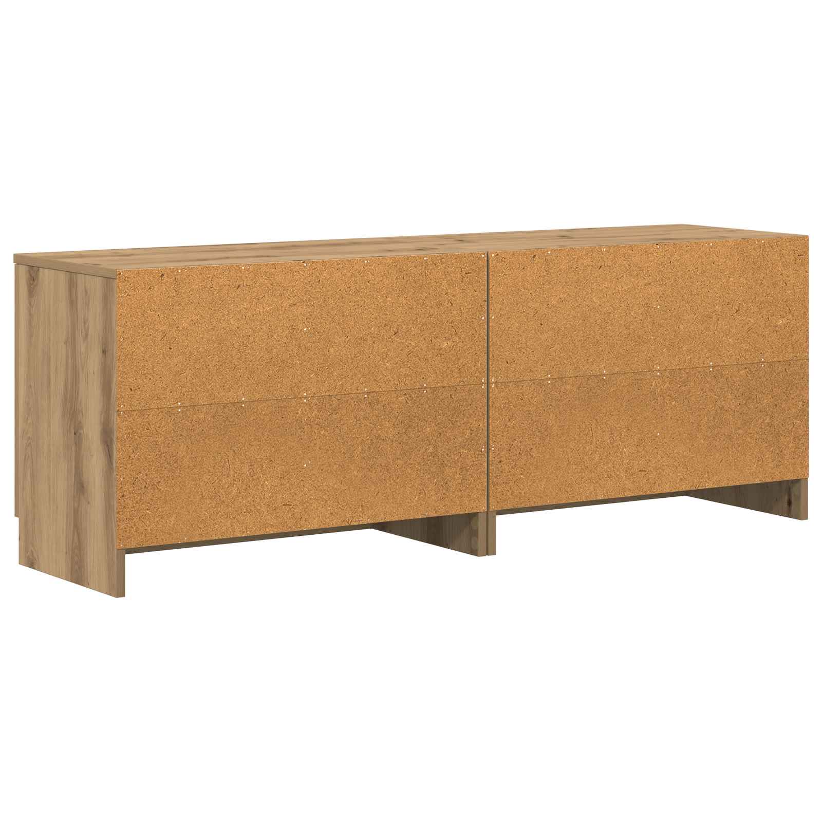 Opbergkast voor Loftbed 2 st Artisanaal eiken 66 x 35 x 48 cm is nu te koop bij PeponiXL, paradijselijk wonen!