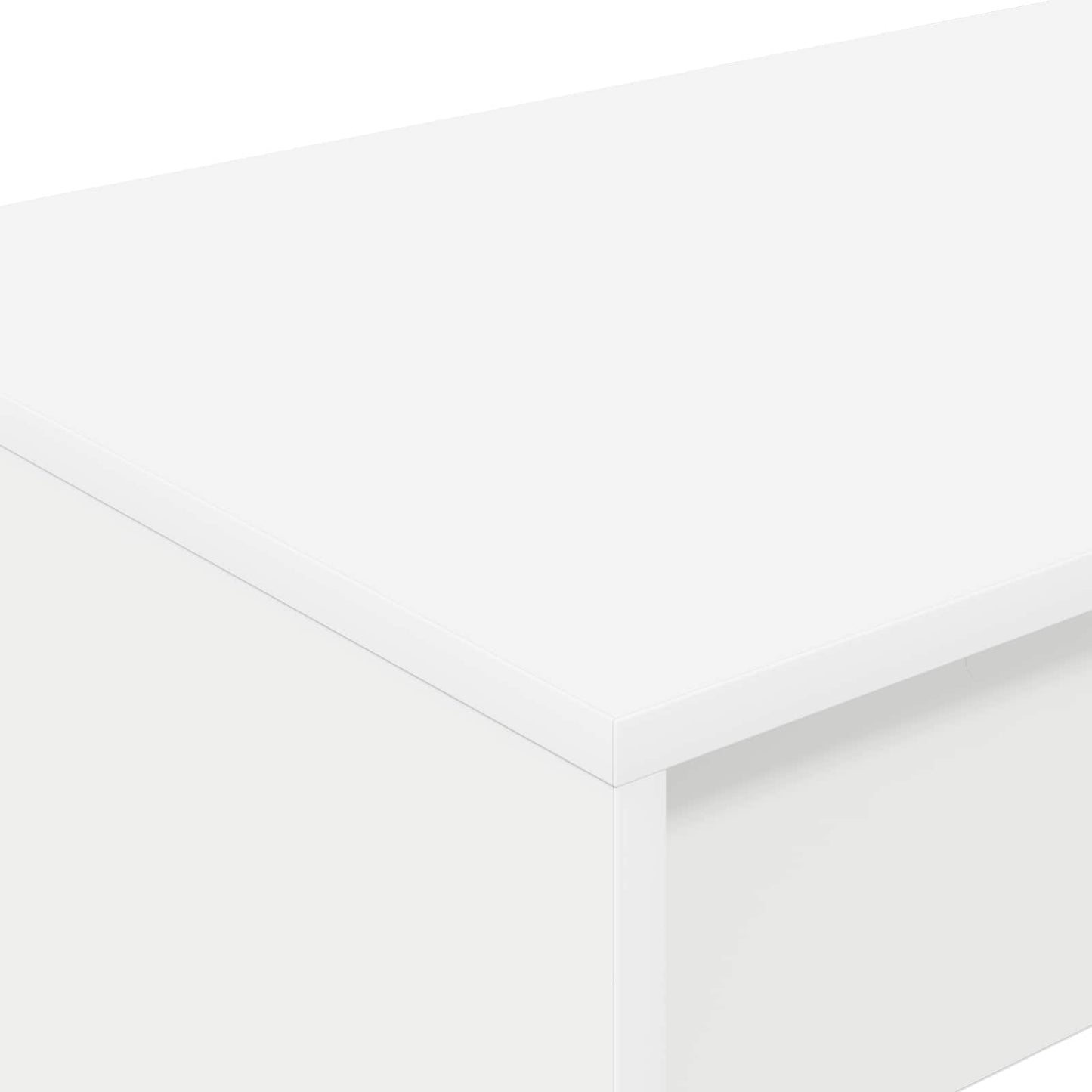 Bed Bureau Wit 100 x 45 x 75 cm Bewerkt hout is nu te koop bij PeponiXL, paradijselijk wonen!