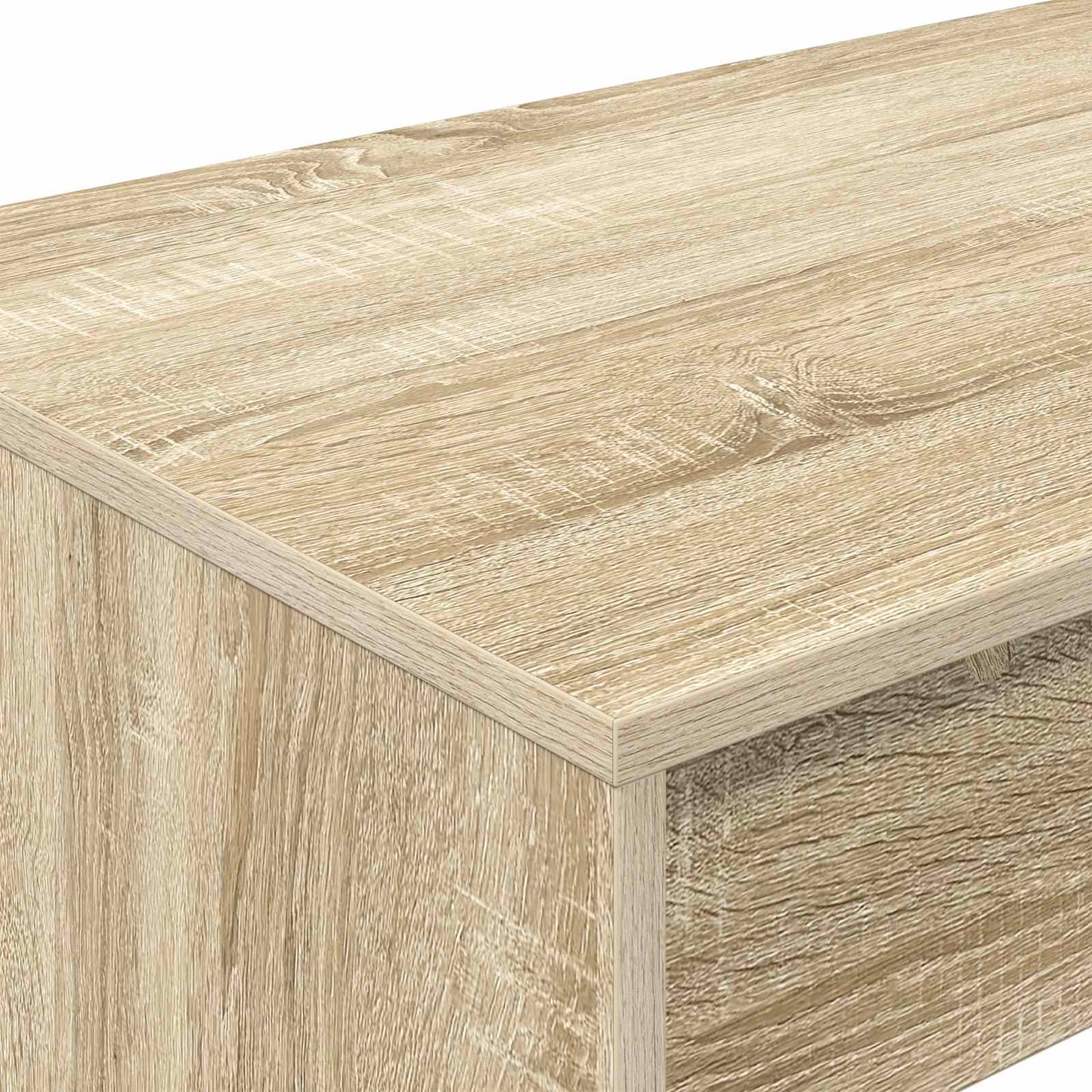 Bed Bureau Sonoma Eiken 100 x 45 x 75 cm Bewerkt hout is nu te koop bij PeponiXL, paradijselijk wonen!