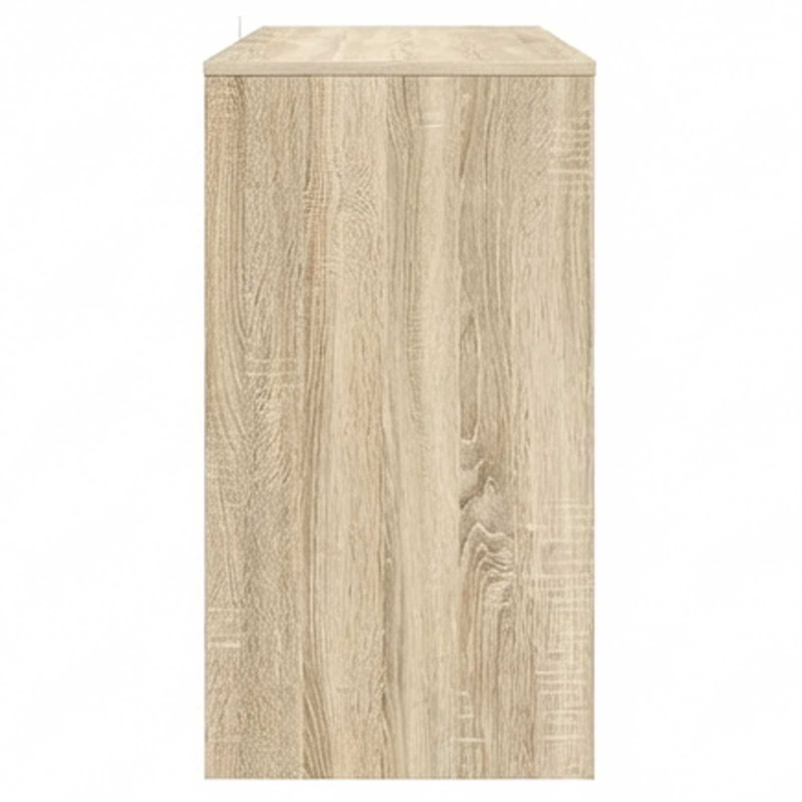 Bed Bureau Sonoma Eiken 100 x 45 x 75 cm Bewerkt hout is nu te koop bij PeponiXL, paradijselijk wonen!