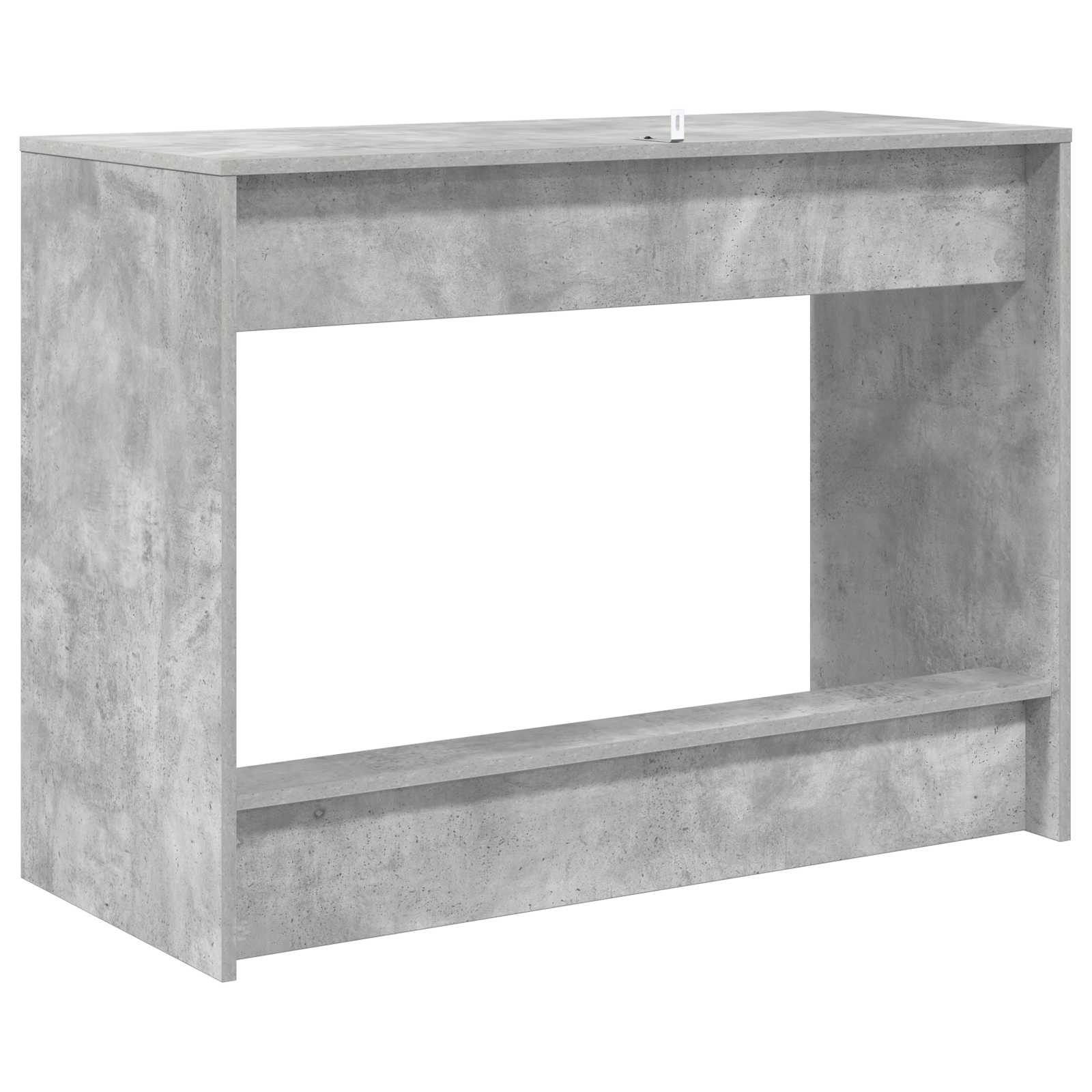 Bed Bureau Beton Grijs 100 x 45 x 75 cm Bewerkt hout is nu te koop bij PeponiXL, paradijselijk wonen!