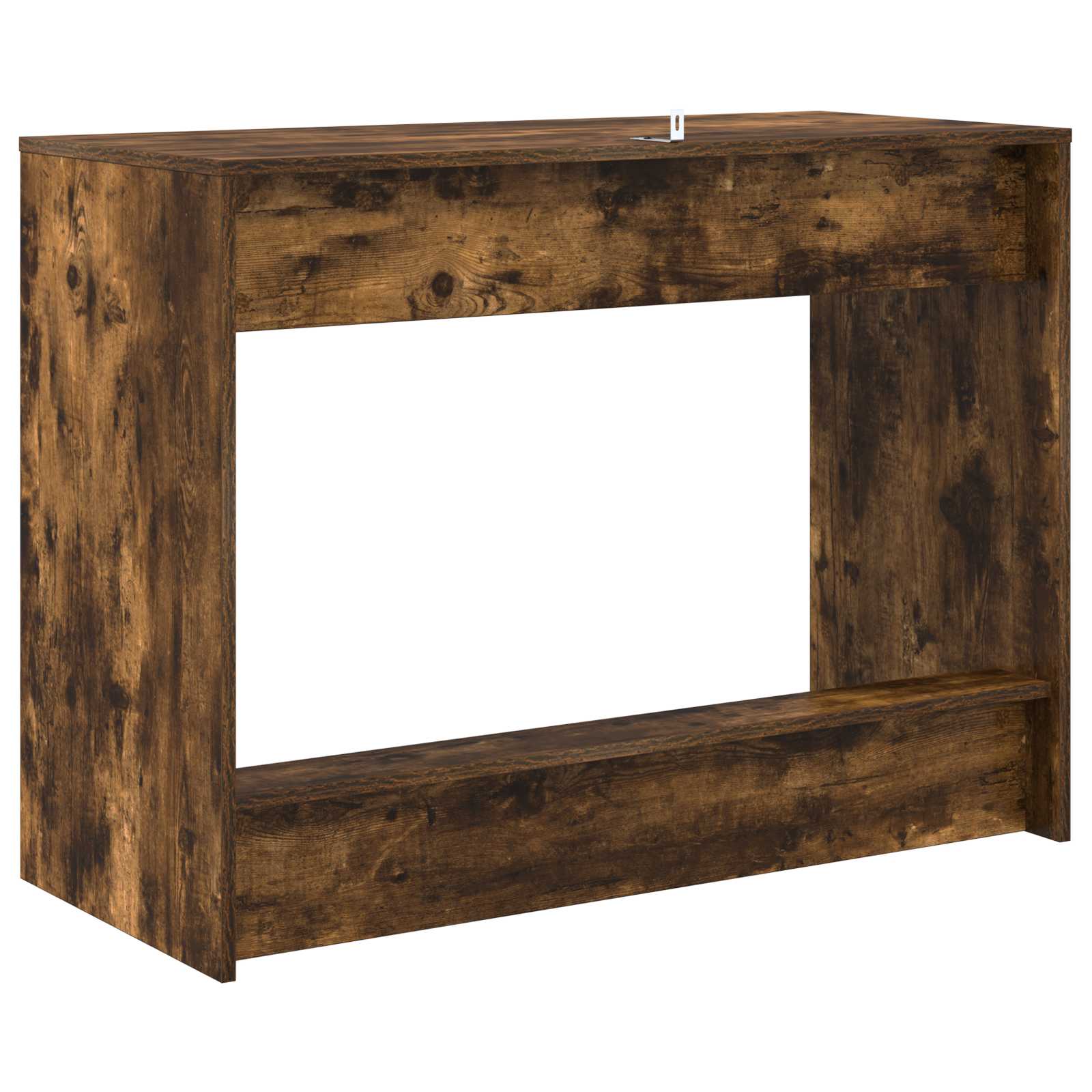 Bed Bureau Gerookt eiken 100 x 45 x 75 cm Bewerkt hout is nu te koop bij PeponiXL, paradijselijk wonen!