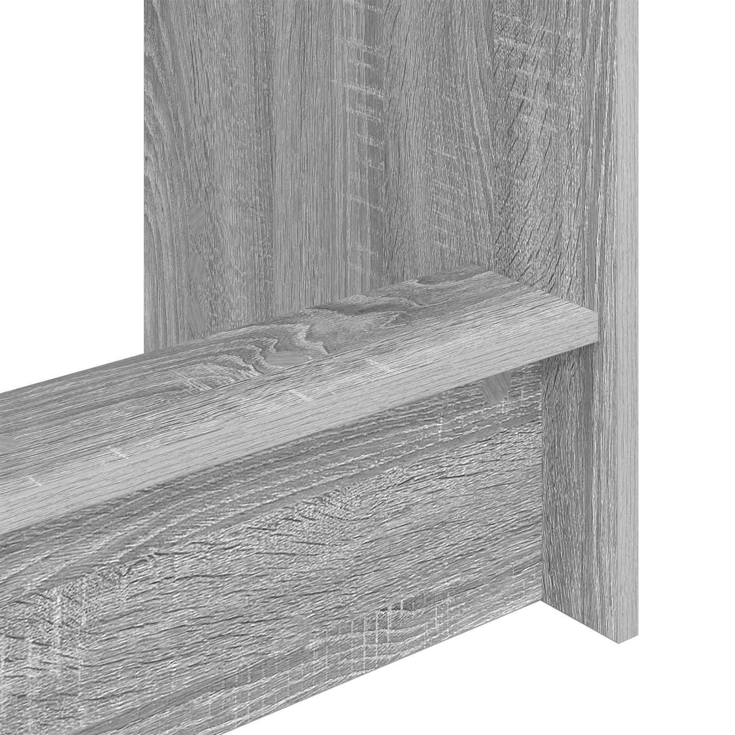 Bed Bureau Grijs Sonoma 100 x 45 x 75 cm Bewerkt hout is nu te koop bij PeponiXL, paradijselijk wonen!