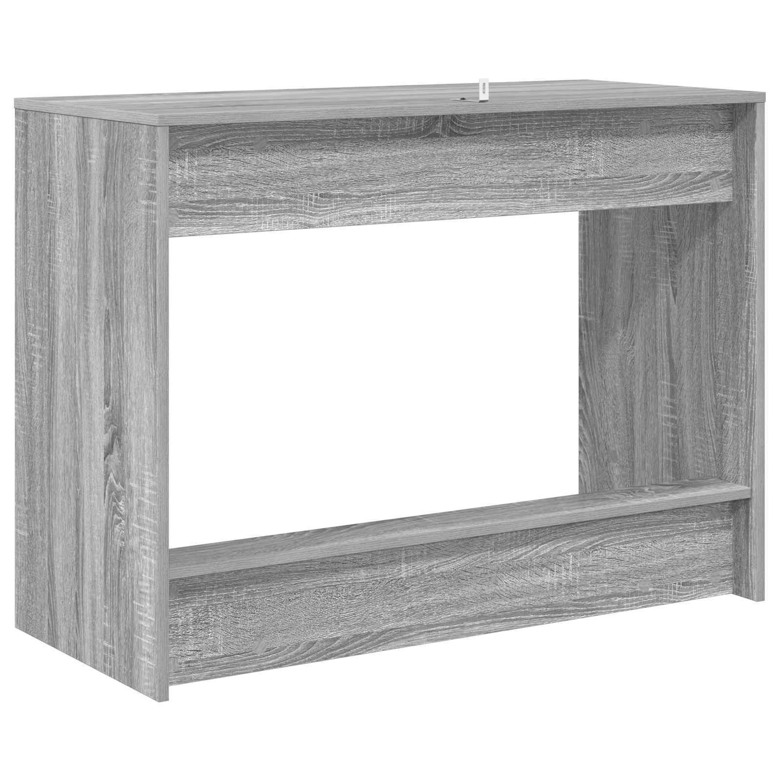 Bed Bureau Grijs Sonoma 100 x 45 x 75 cm Bewerkt hout is nu te koop bij PeponiXL, paradijselijk wonen!