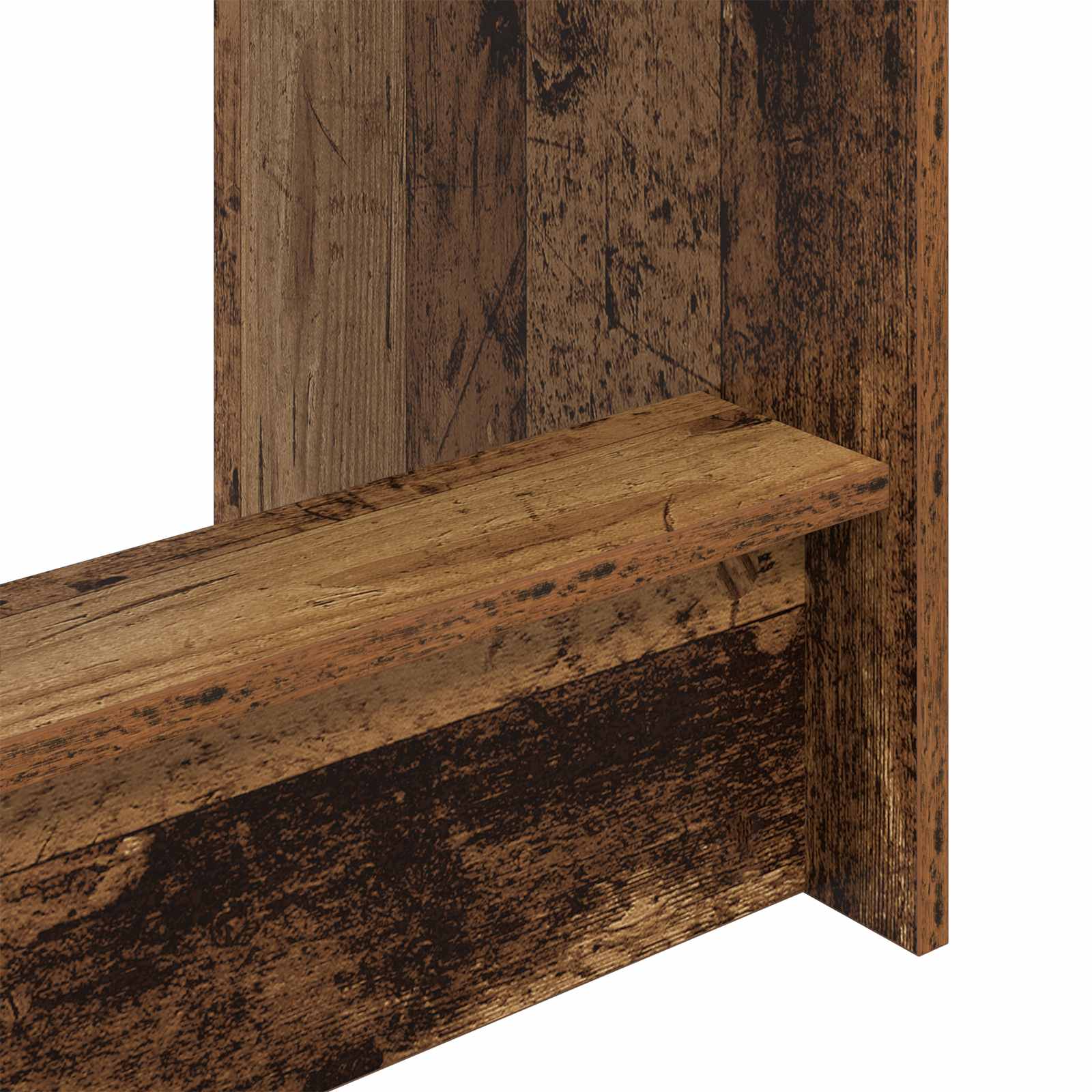 Bed Bureau Oudhout 100 x 45 x 75 cm Bewerkt hout is nu te koop bij PeponiXL, paradijselijk wonen!