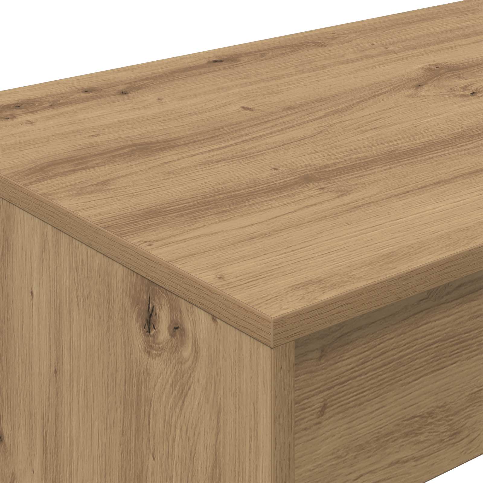 Bed Bureau Artisan Eiken 100 x 45 x 75 cm Bewerkt hout is nu te koop bij PeponiXL, paradijselijk wonen!
