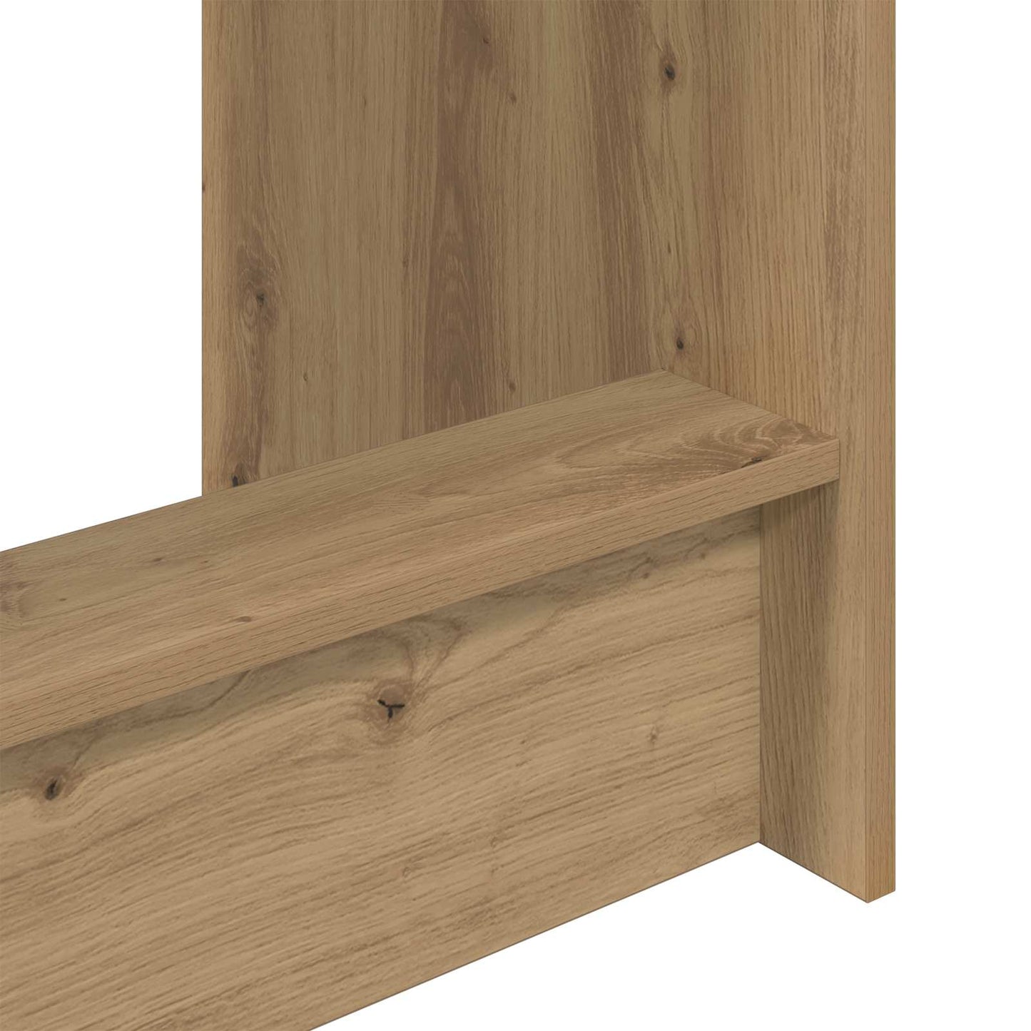 Bed Bureau Artisan Eiken 100 x 45 x 75 cm Bewerkt hout is nu te koop bij PeponiXL, paradijselijk wonen!