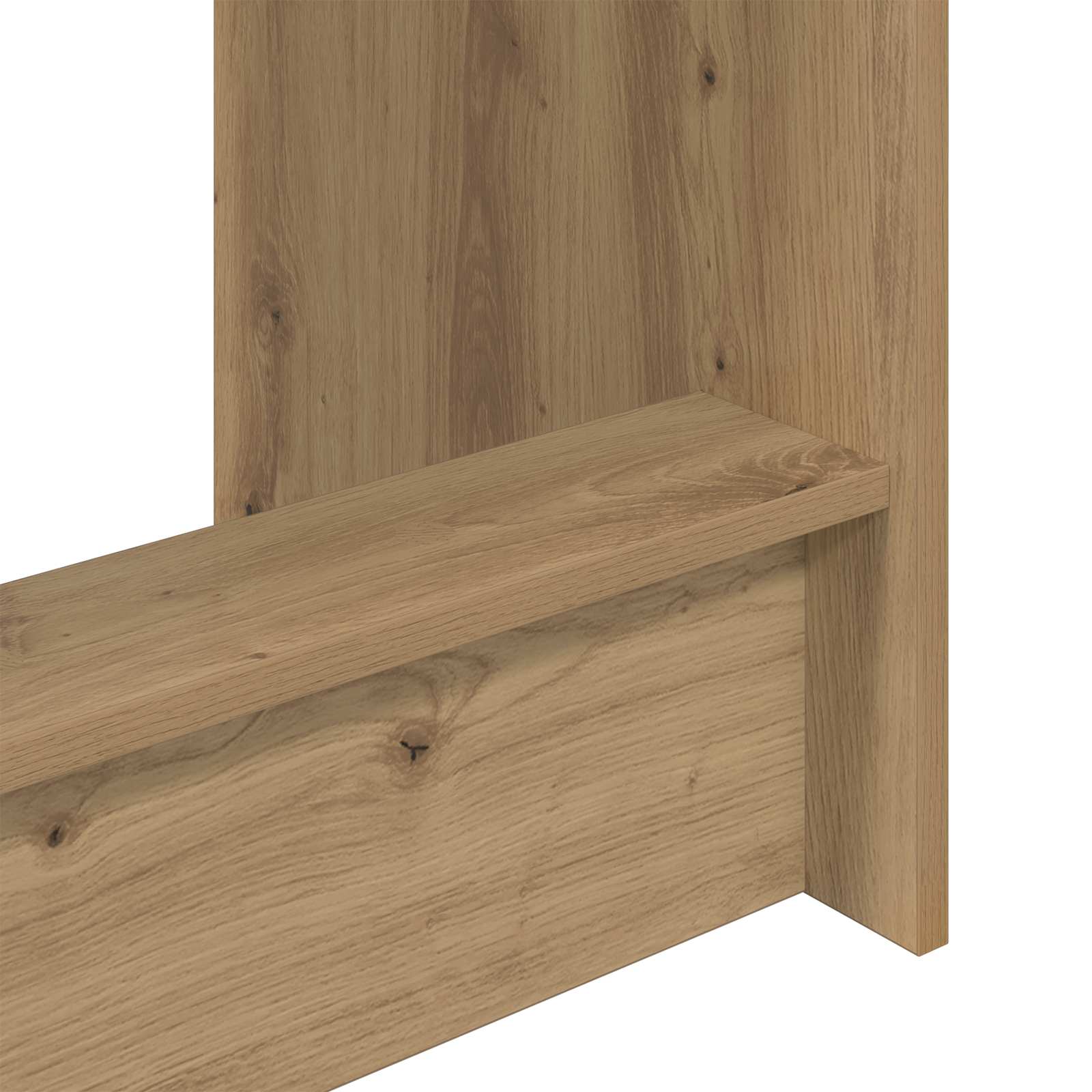Bed Bureau Artisan Eiken 100 x 45 x 75 cm Bewerkt hout is nu te koop bij PeponiXL, paradijselijk wonen!
