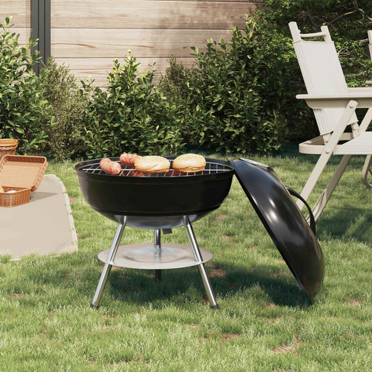 Houtskool Grill Zwart 36,5 x 36,5 x 40 cm is nu te koop bij PeponiXL, paradijselijk wonen!
